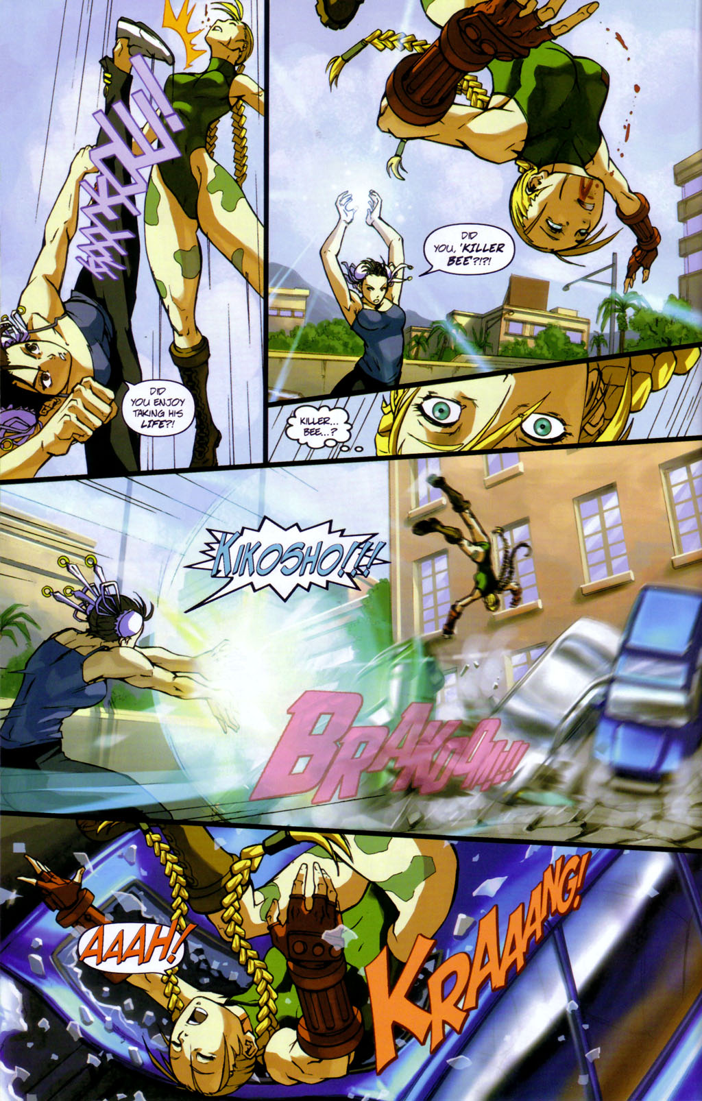 Read online Street Fighter (2003) comic -  Issue #11 - 17