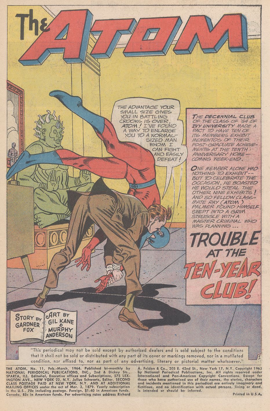 Read online The Atom comic -  Issue #11 - 3