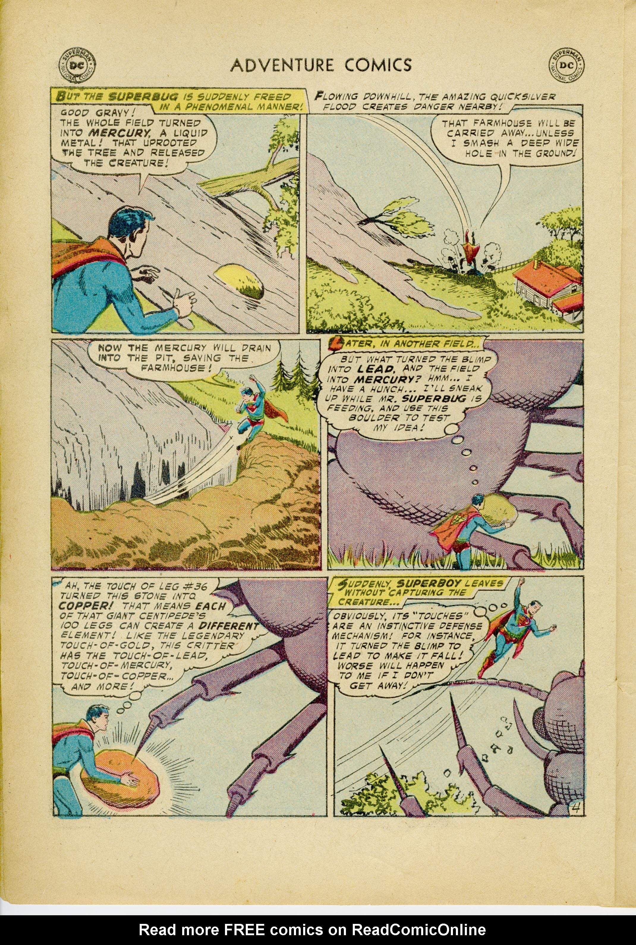 Read online Adventure Comics (1938) comic -  Issue #245 - 6
