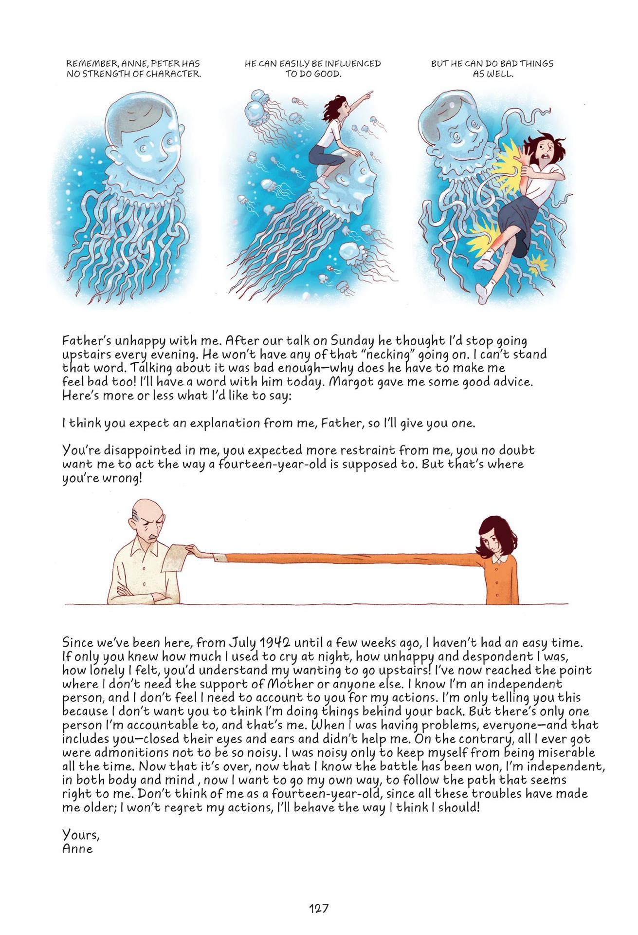 Read online Anne Frank’s Diary: The Graphic Adaptation comic -  Issue # TPB - 125
