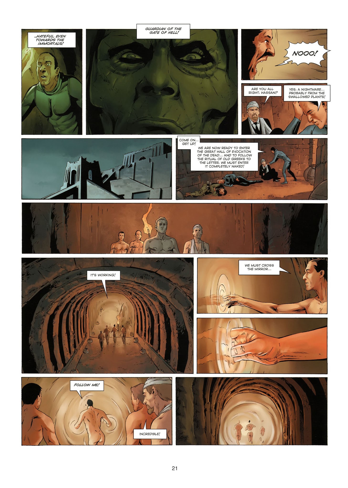 Read online Prometheus comic -  Issue #9 - 22