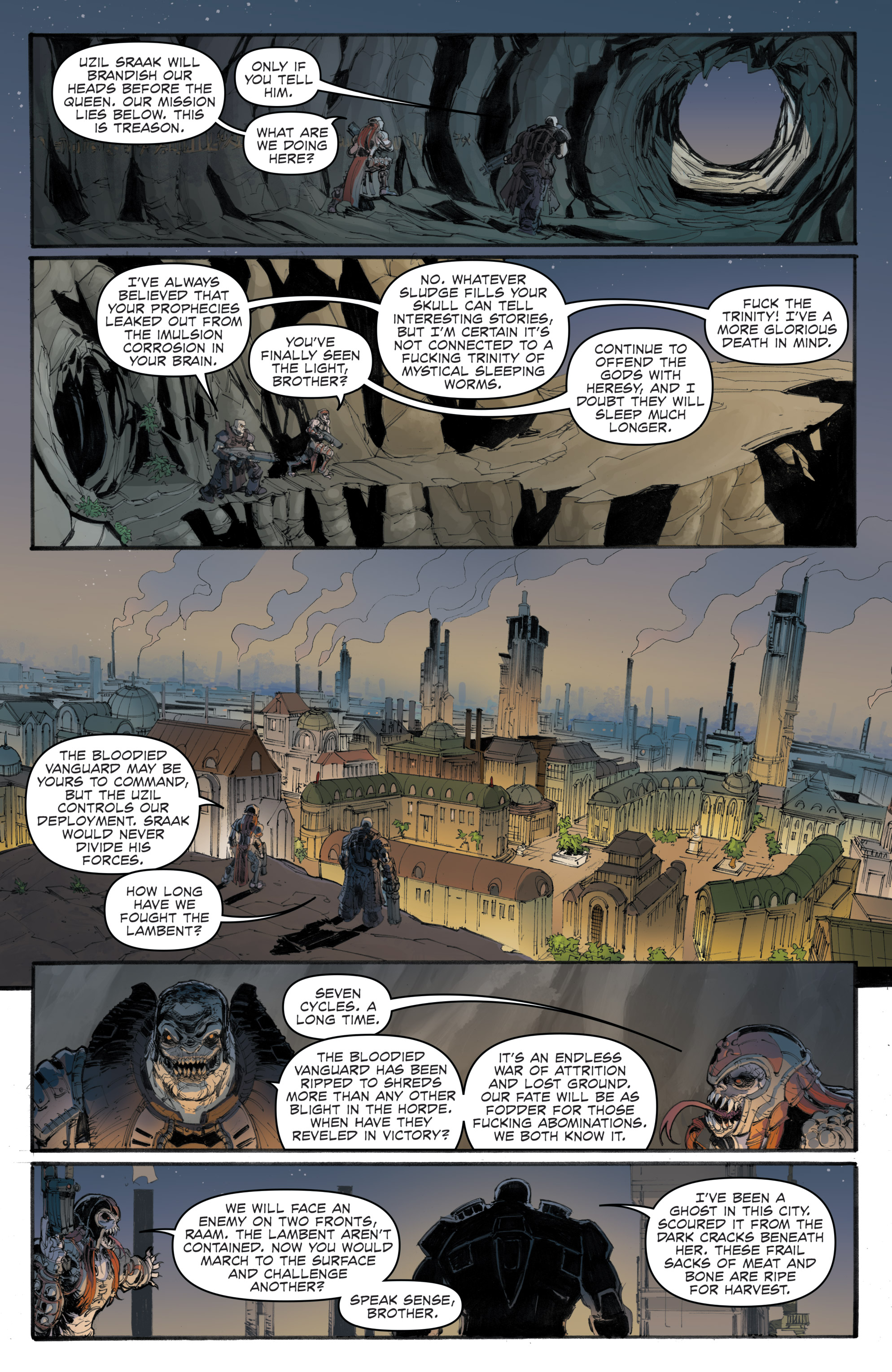 Read online Gears of War: The Rise of RAAM comic -  Issue #1 - 11
