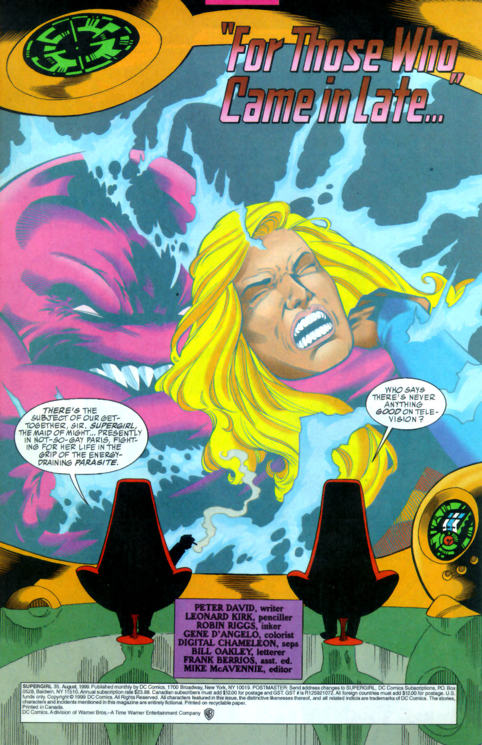 Read online Supergirl (1996) comic -  Issue #35 - 2