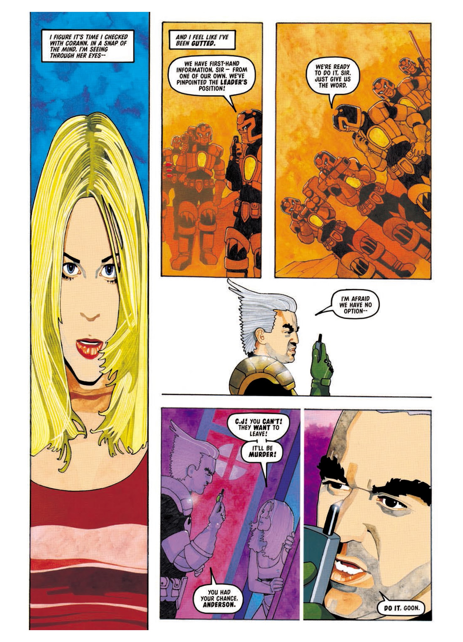 Read online Judge Anderson: The Psi Files comic -  Issue # TPB 3 - 210