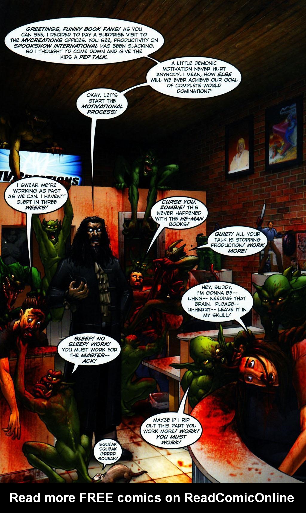 Read online Rob Zombie's Spookshow International comic -  Issue #5 - 3