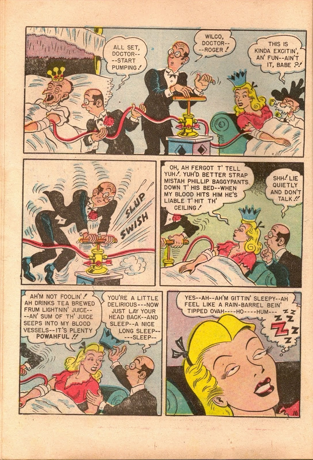 Read online Babe (1948) comic -  Issue #3 - 16