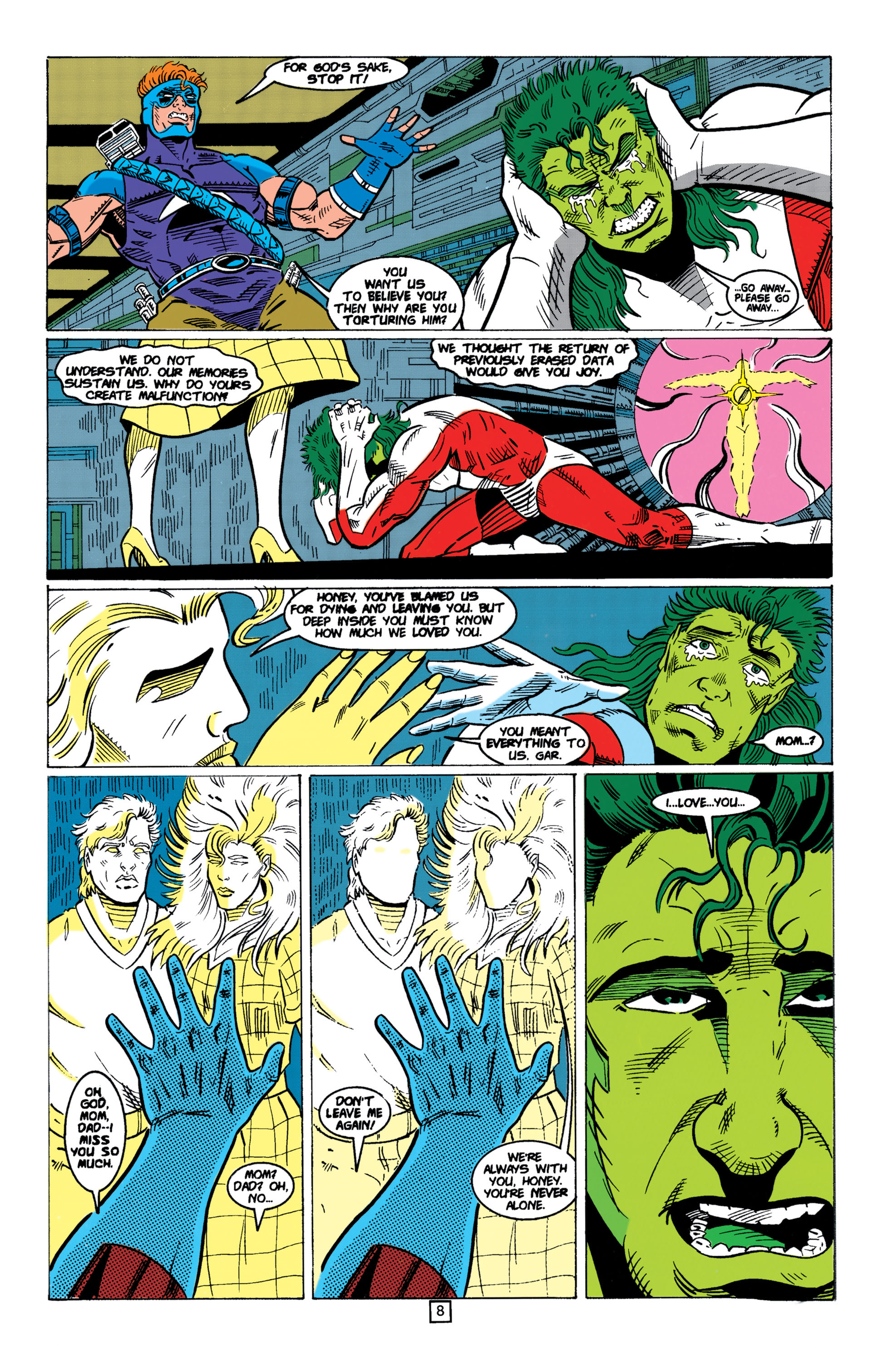 Read online The New Titans (1988) comic -  Issue #105 - 9
