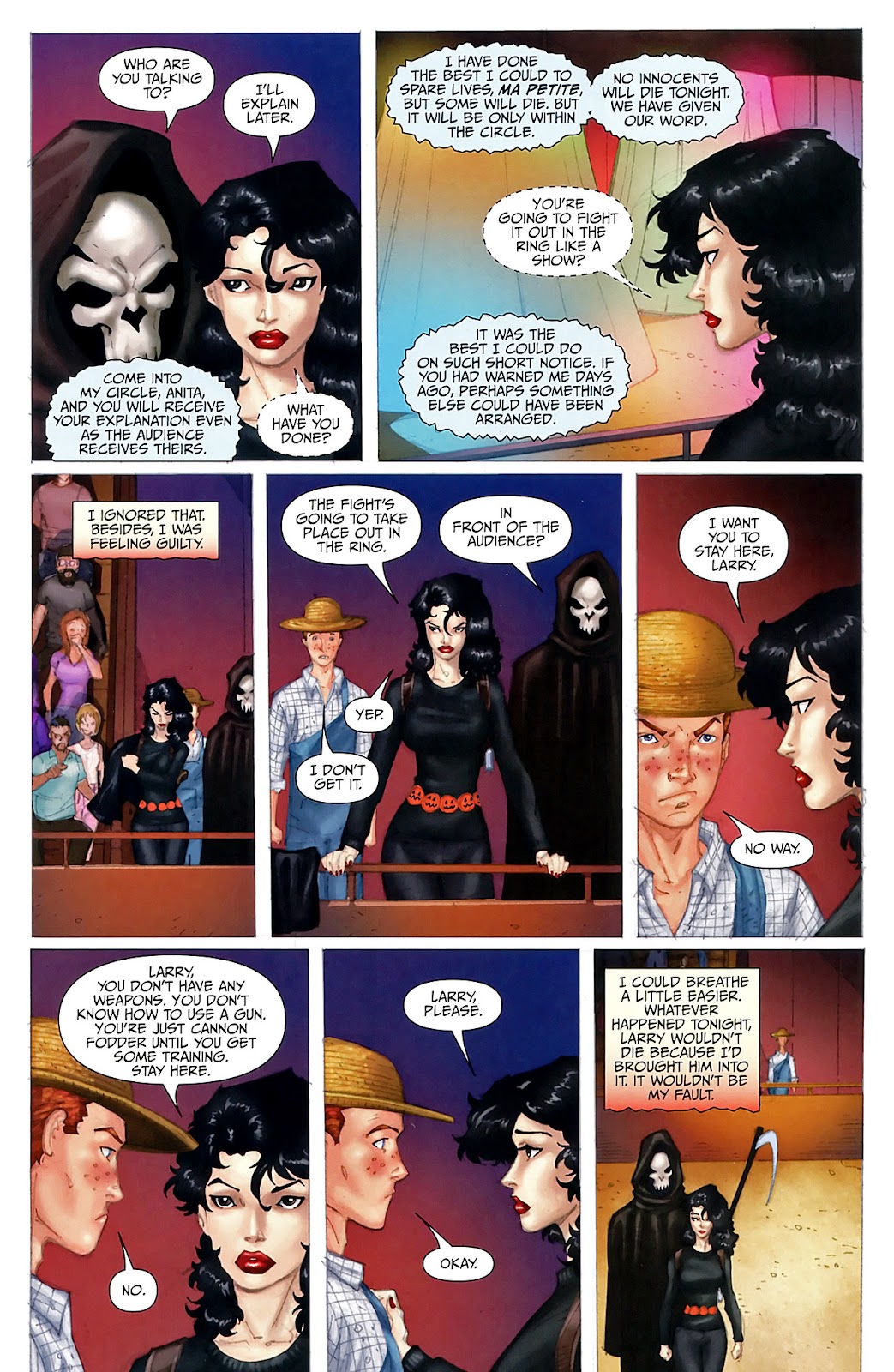 Anita Blake, Vampire Hunter: Circus of the Damned - The Scoundrel issue 4 - Page 11
