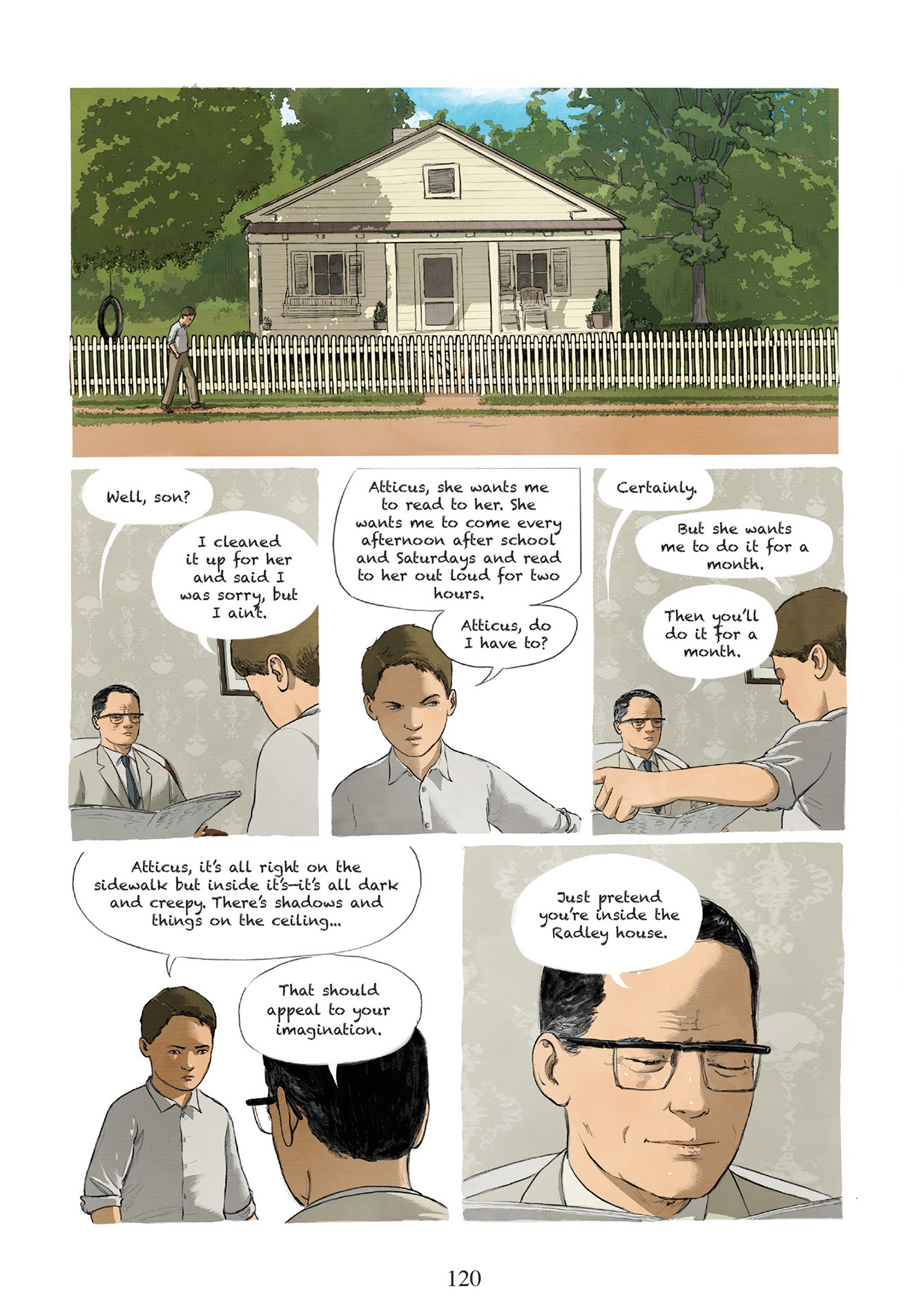 Read online To Kill a Mockingbird: A Graphic Novel comic -  Issue # TPB (Part 2) - 33