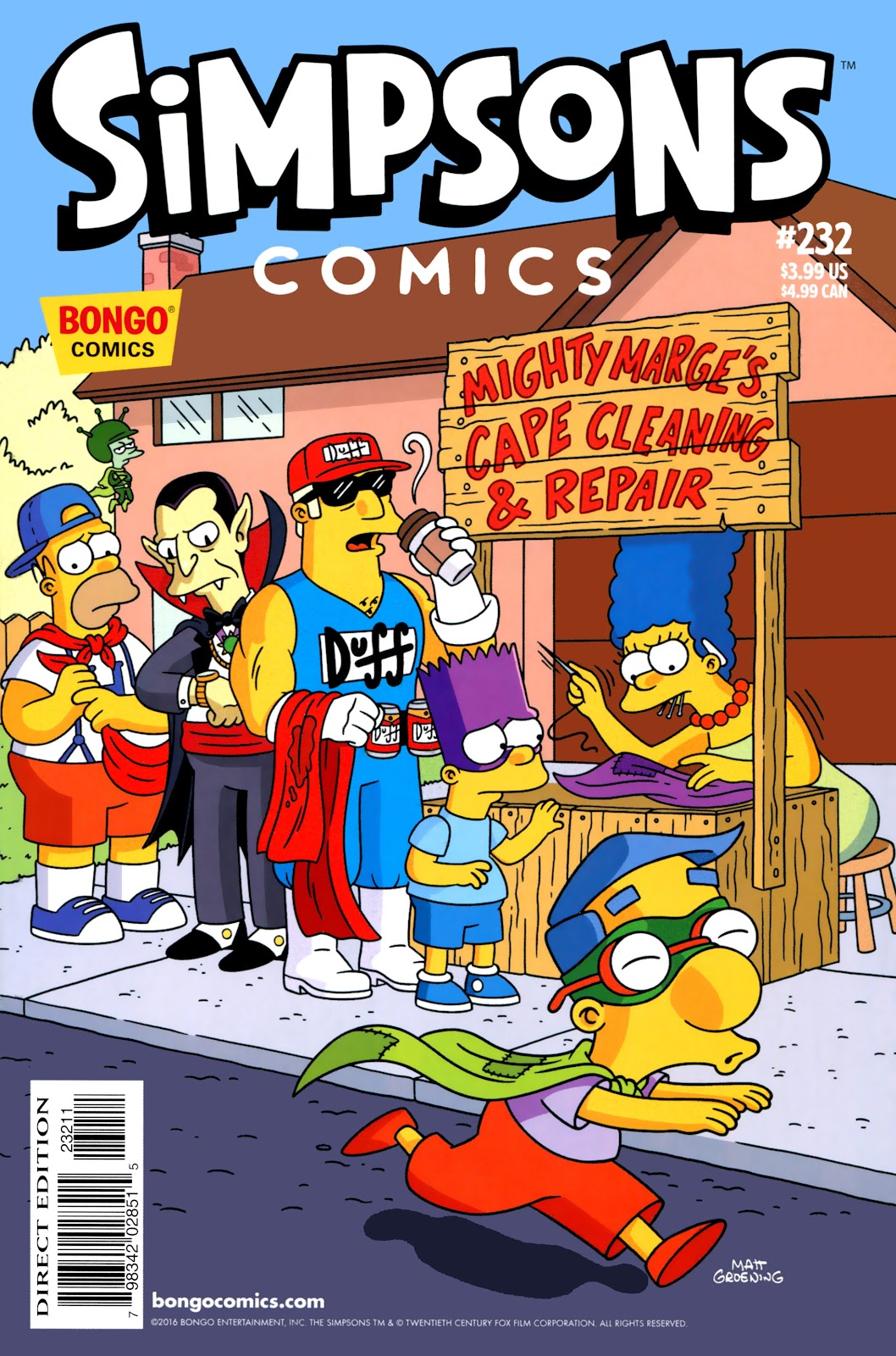 Simpsons Comics issue 232 - Page 1