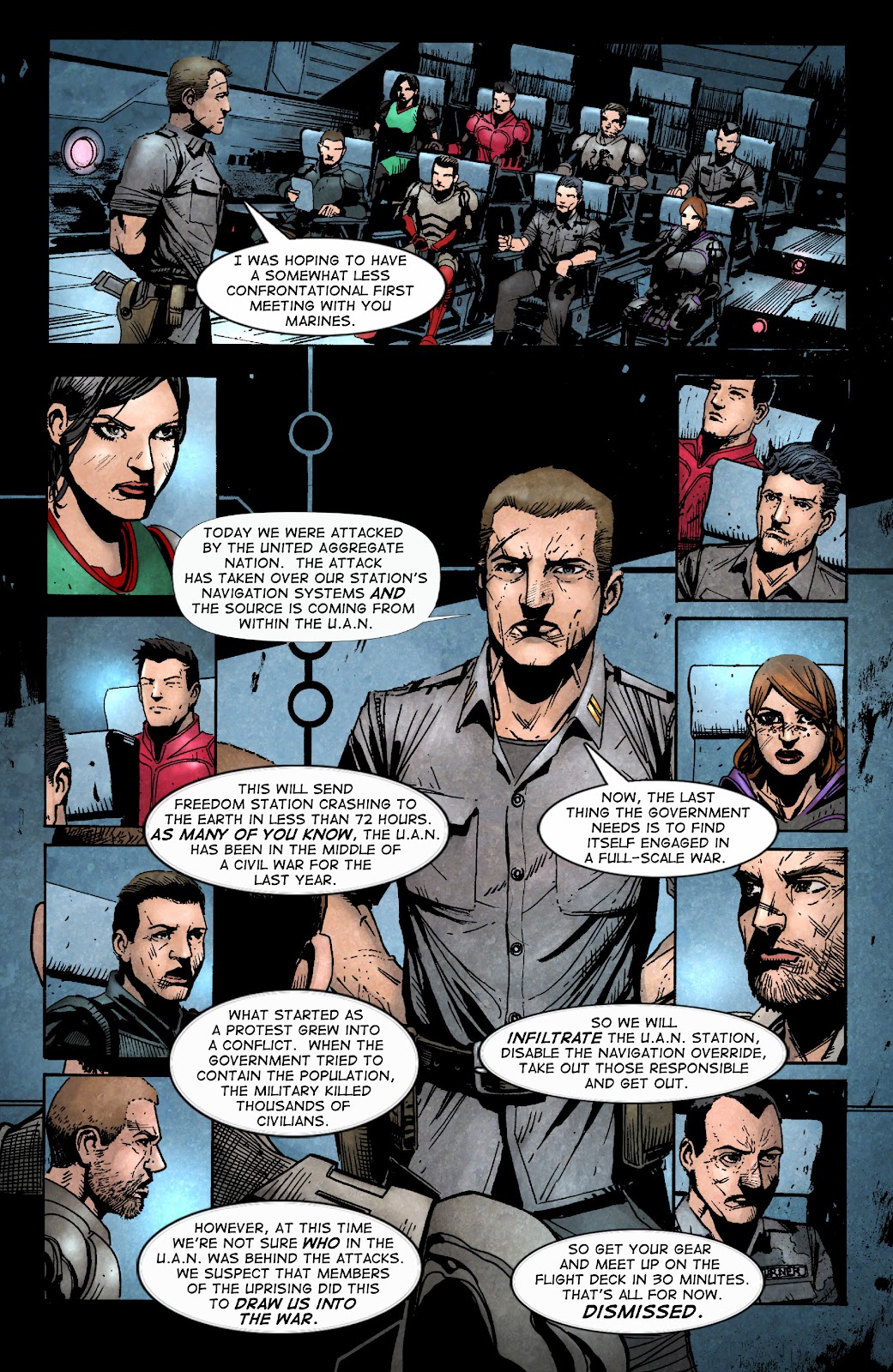 The Heroes of Echo Company issue 2 - Page 17