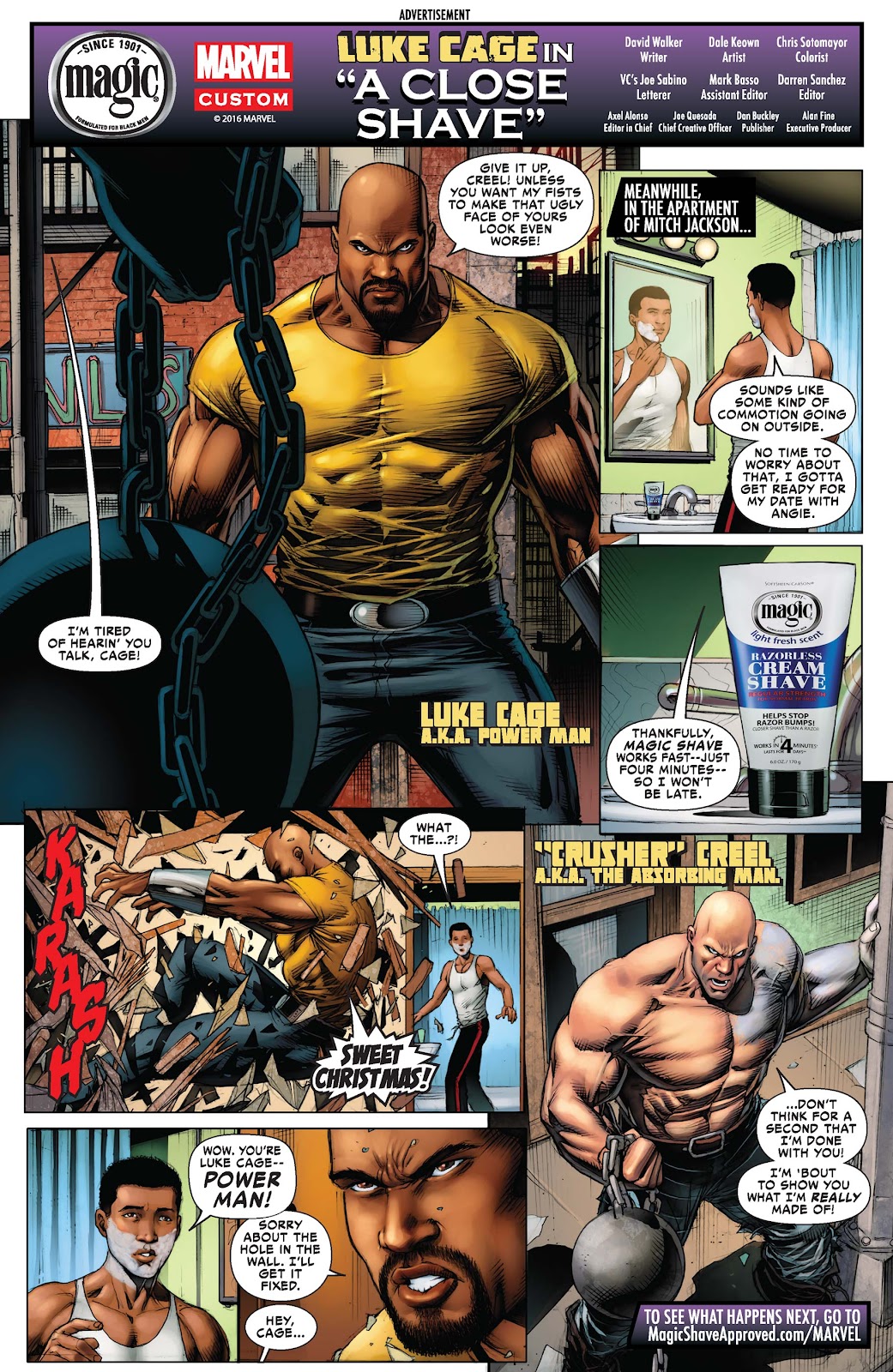 Luke Cage in A Close Shave issue Full - Page 2