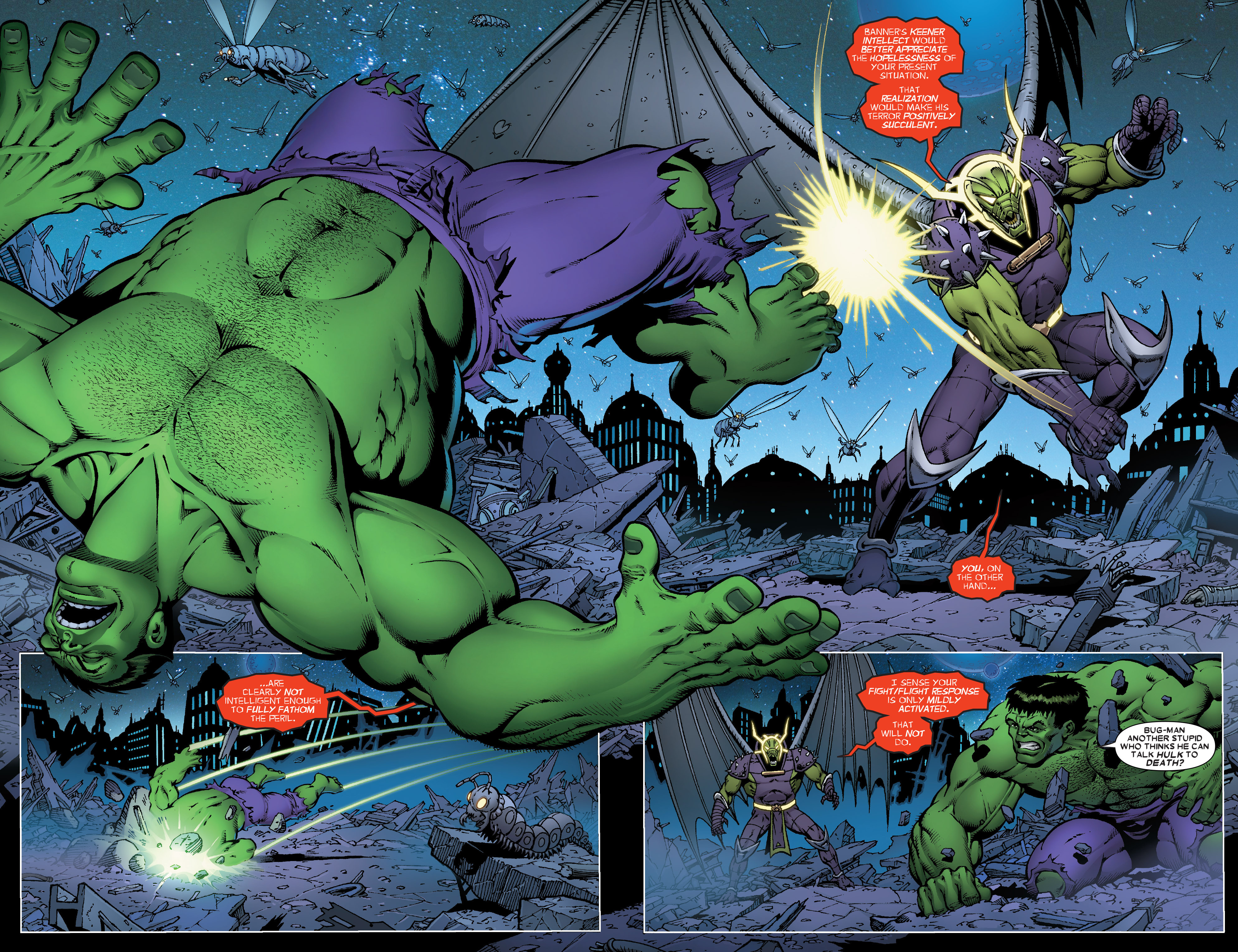 Read online Thanos Vs. Hulk comic -  Issue #4 - 5