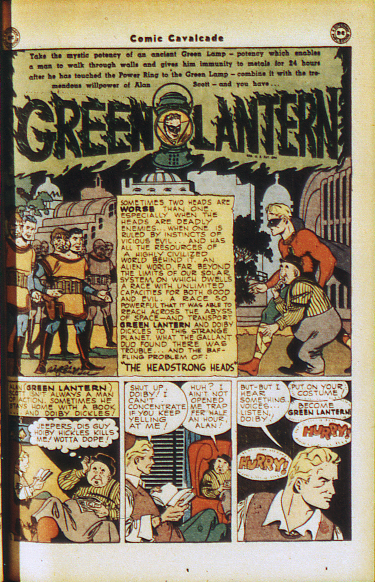 Read online Comic Cavalcade comic -  Issue #16 - 62