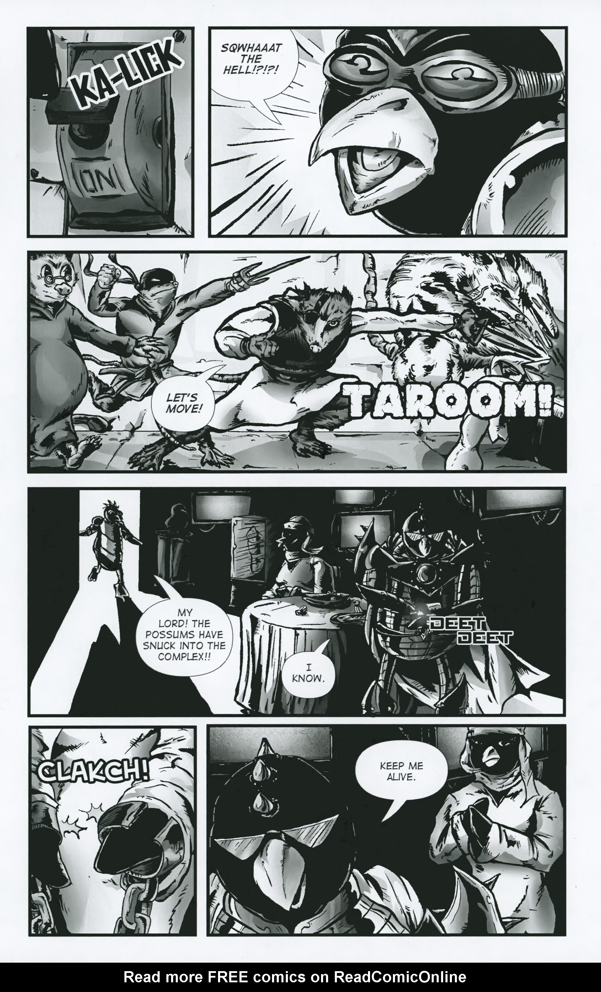 Read online Penguins vs. Possums comic -  Issue #4 - 17