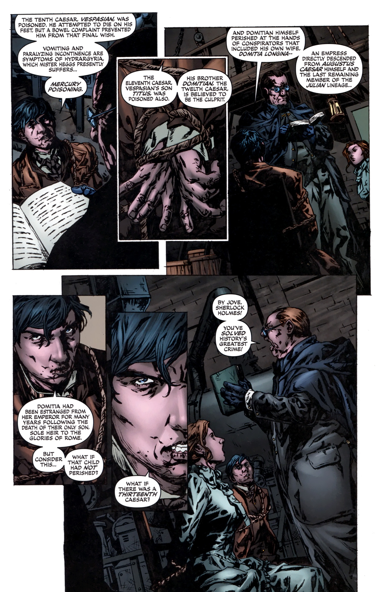 Read online Sherlock Holmes: Year One comic -  Issue #6 - 10