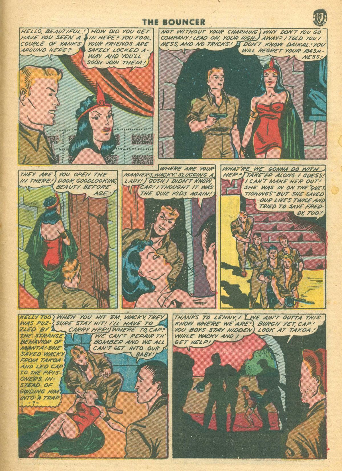 Read online The Bouncer (1944) comic -  Issue #12 - 31