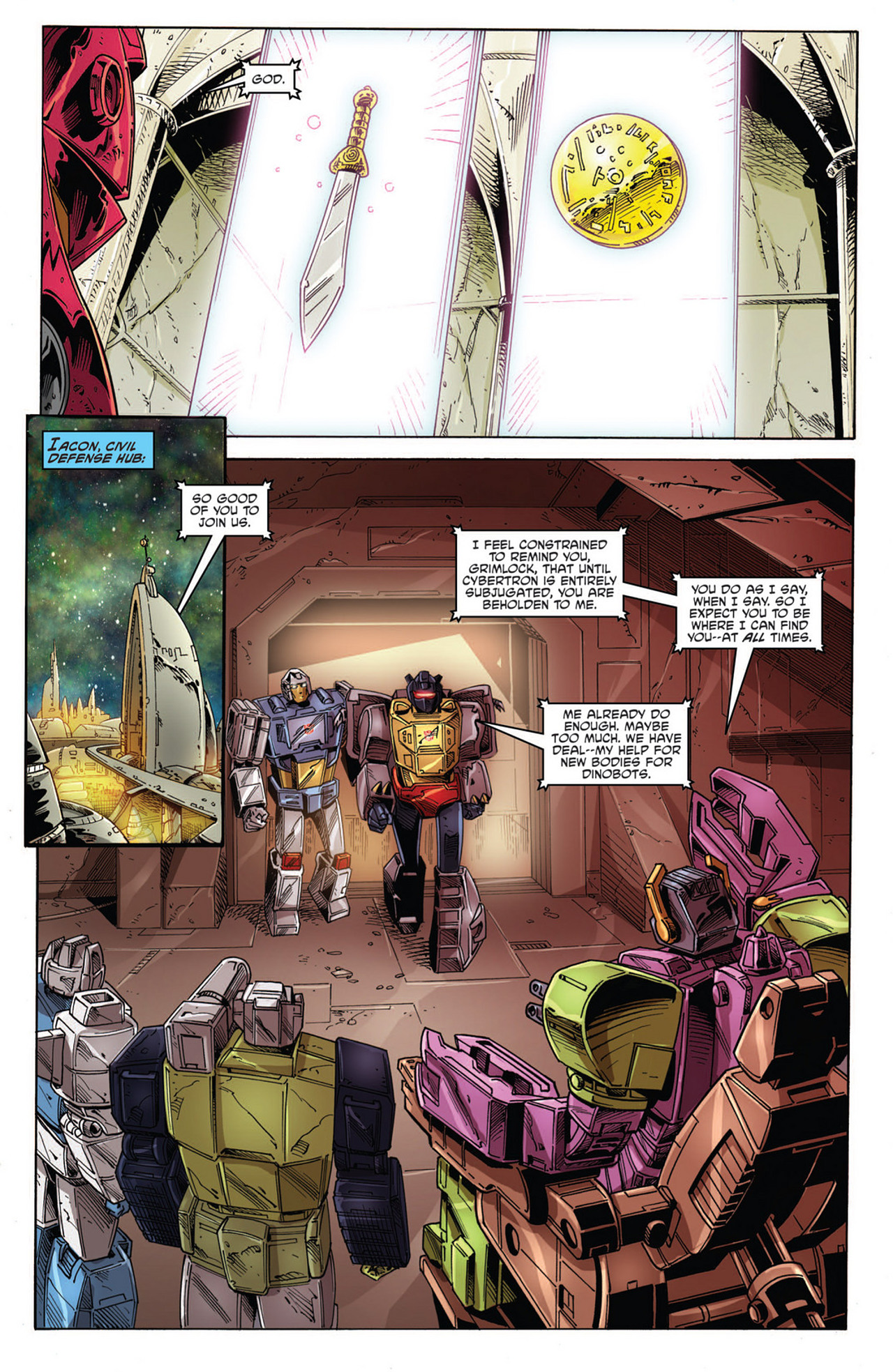 Read online The Transformers: Regeneration One comic -  Issue #88 - 20