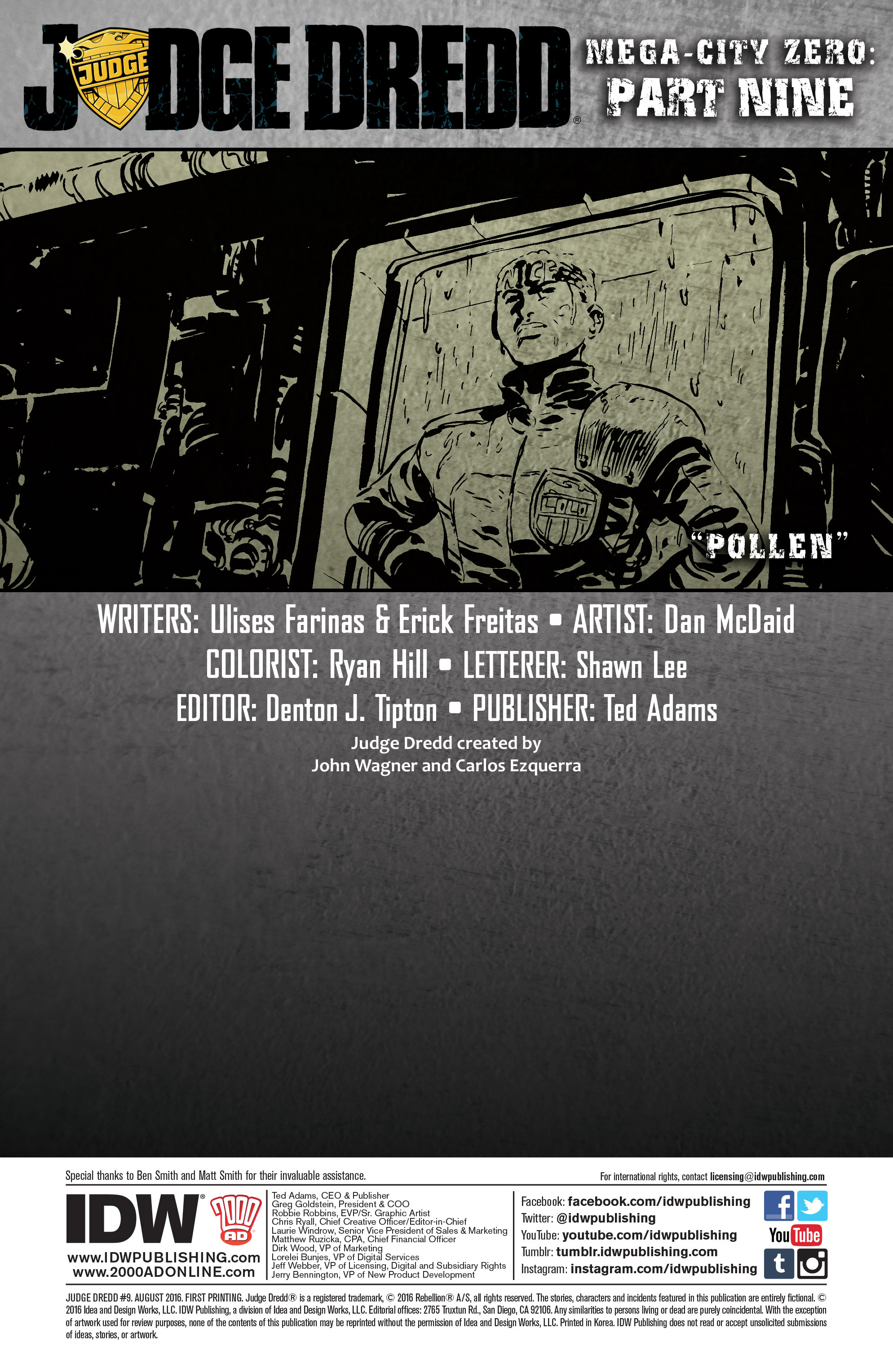 Read online Judge Dredd (2015) comic -  Issue #9 - 2