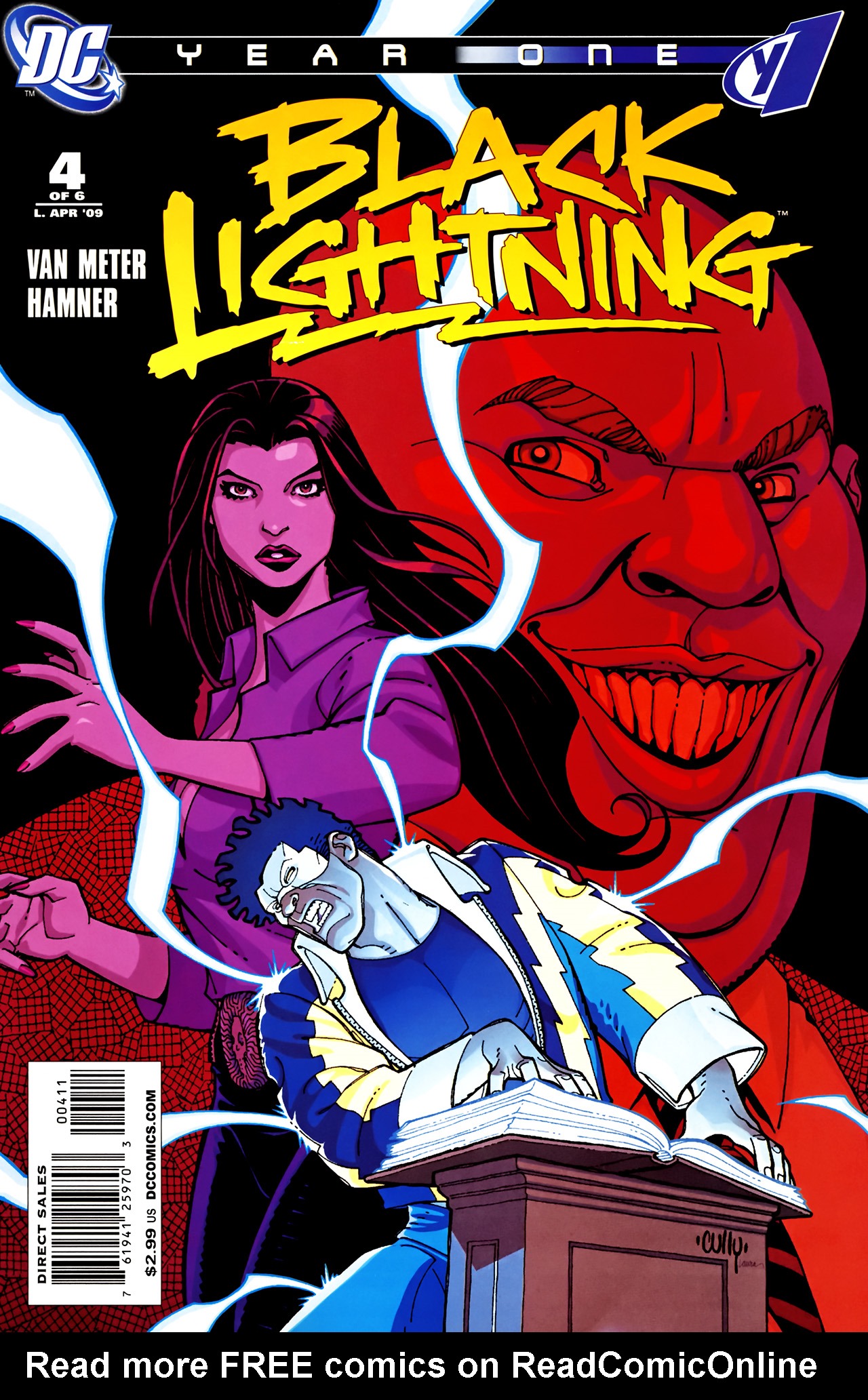 Read online Black Lightning: Year One comic -  Issue #4 - 1