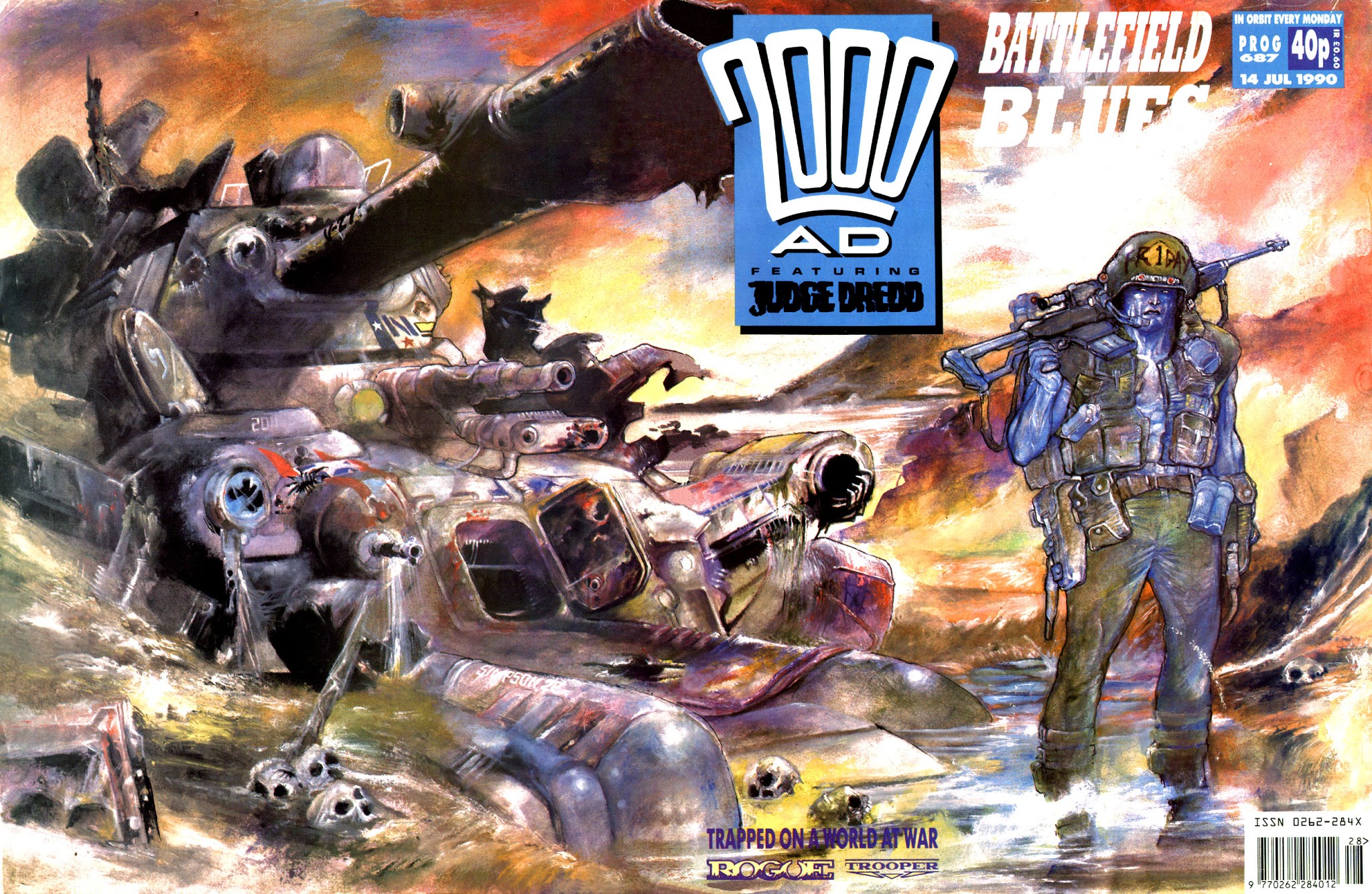 Read online Rogue Trooper: The War Machine comic -  Issue # TPB - 81