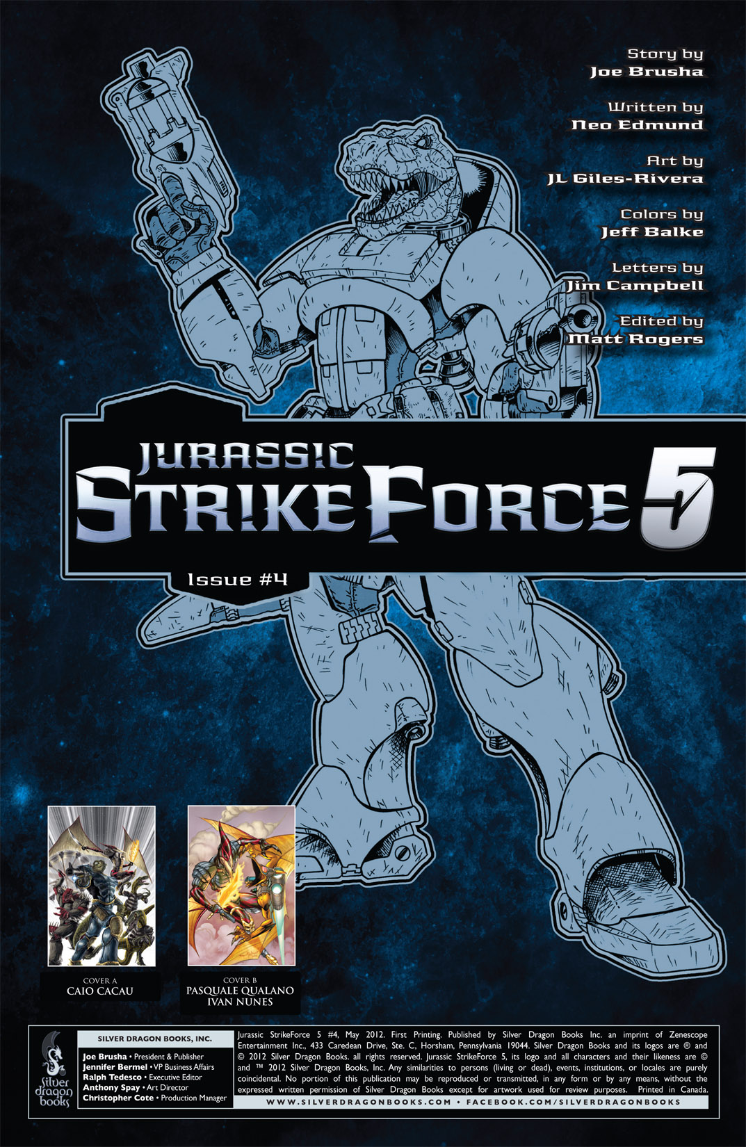 Read online Jurassic StrikeForce 5 comic -  Issue # _TPB - 90
