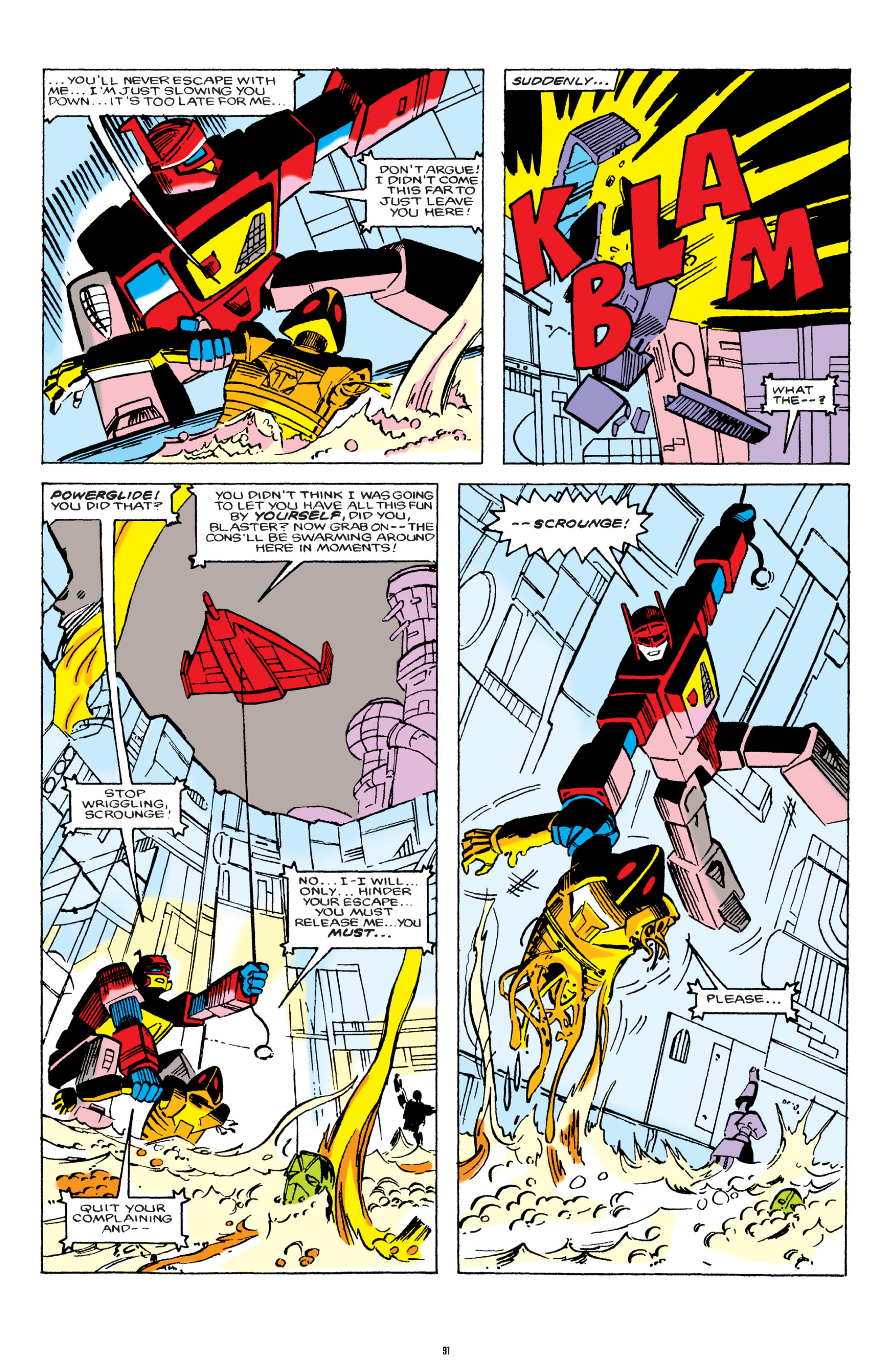 Read online The Transformers Classics comic -  Issue # TPB 2 - 92
