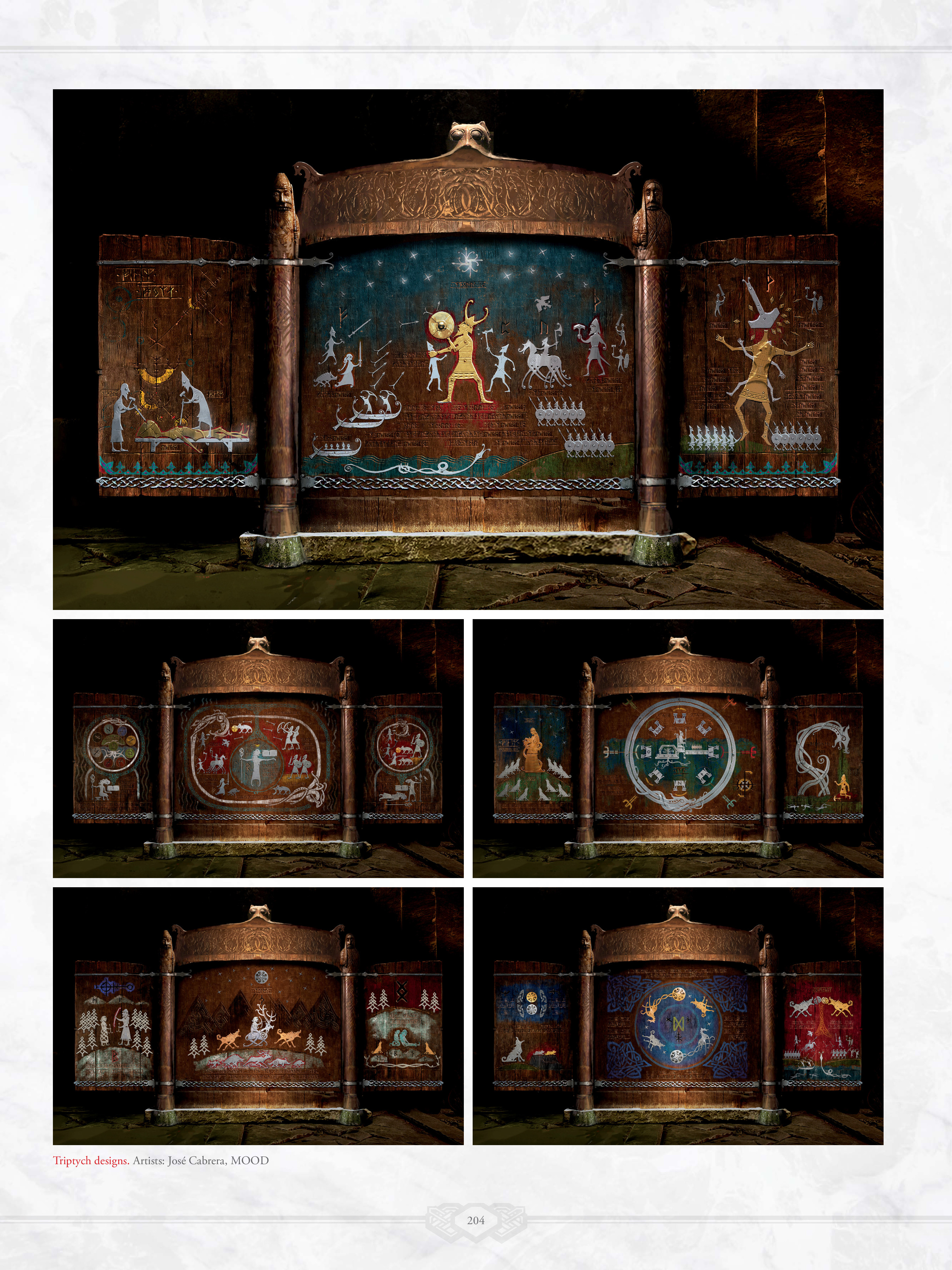 Read online The Art of God of War comic -  Issue # TPB (Part 2) - 96