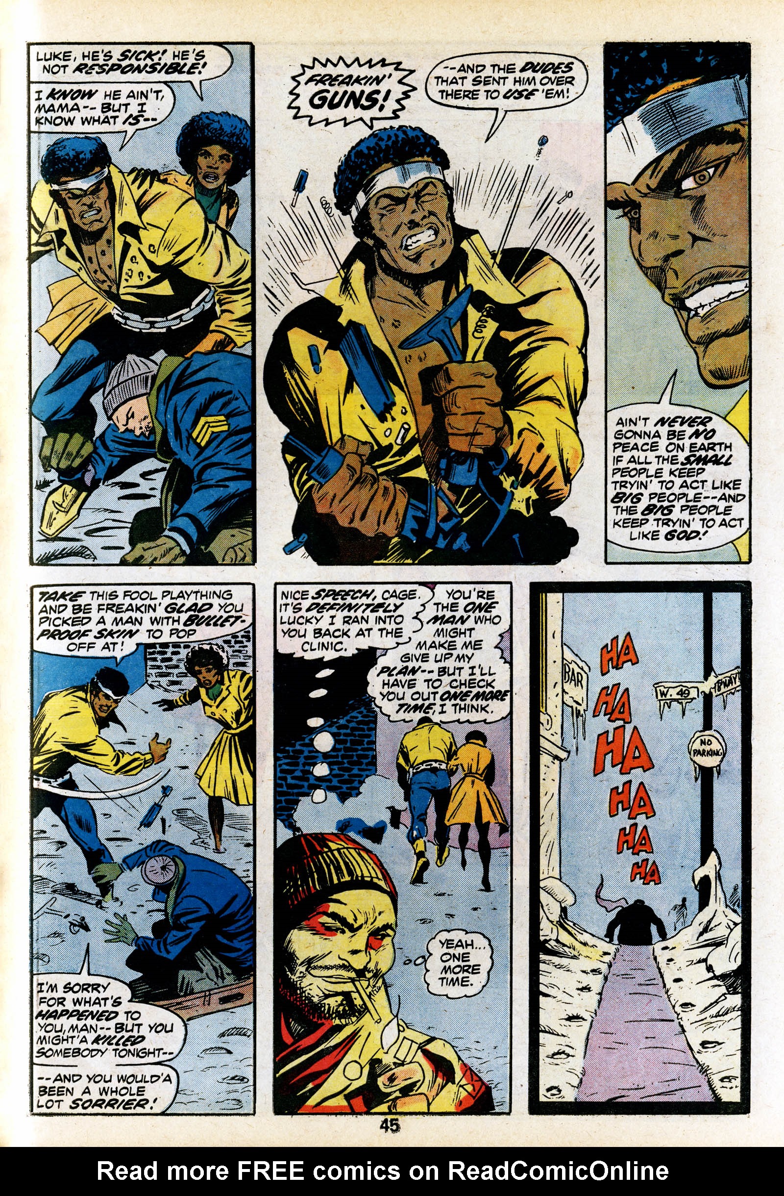Read online Marvel Treasury Edition comic -  Issue #8 - 45