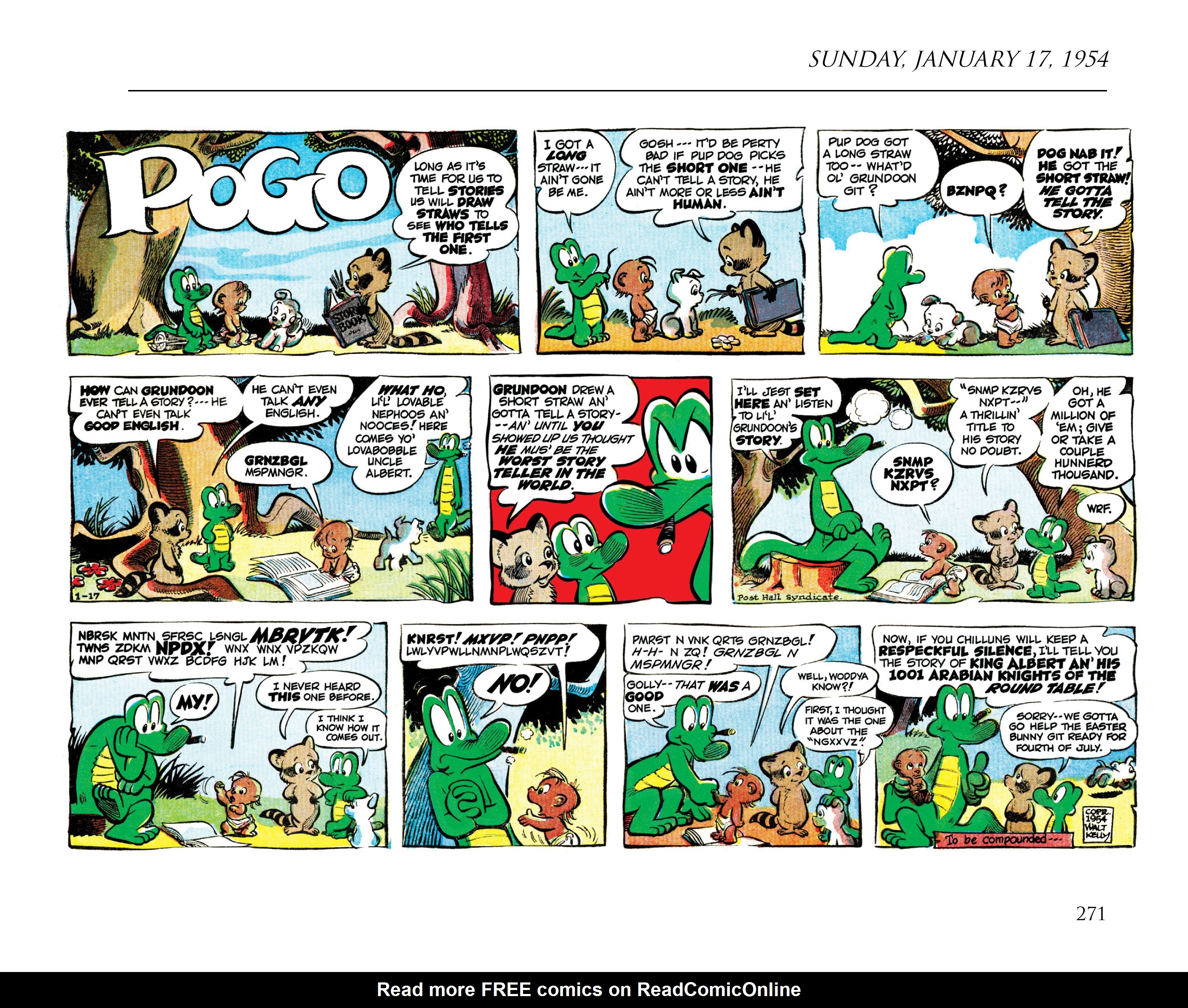 Read online Pogo by Walt Kelly: The Complete Syndicated Comic Strips comic -  Issue # TPB 3 (Part 3) - 83