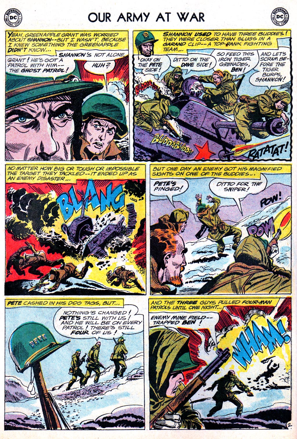 Read online Our Army at War (1952) comic -  Issue #128 - 20