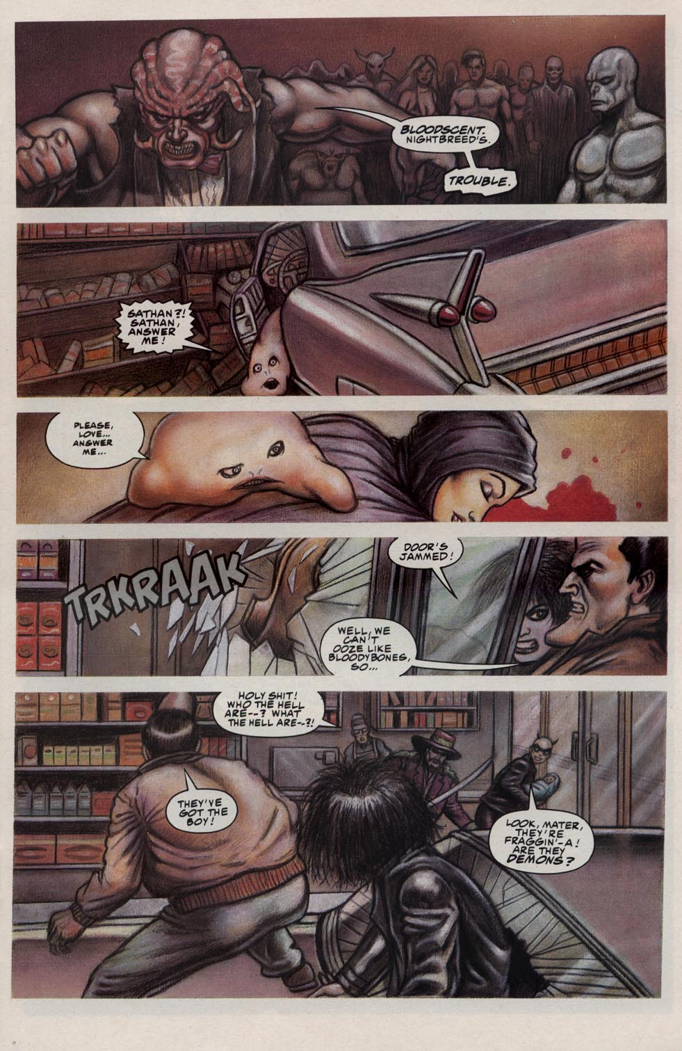 Read online Clive Barker's Night Breed (1990) comic -  Issue #14 - 9