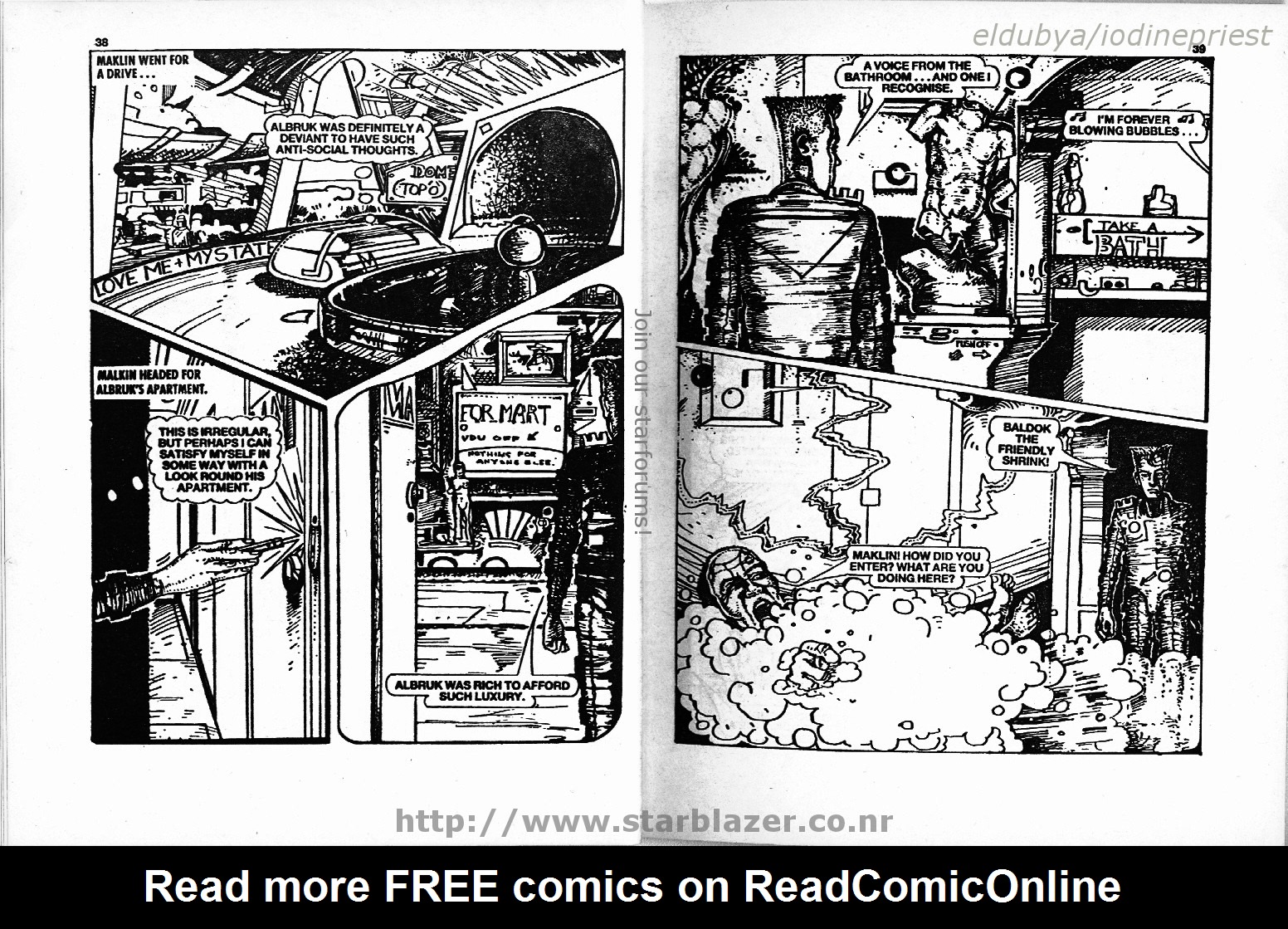 Read online Starblazer comic -  Issue #255 - 21