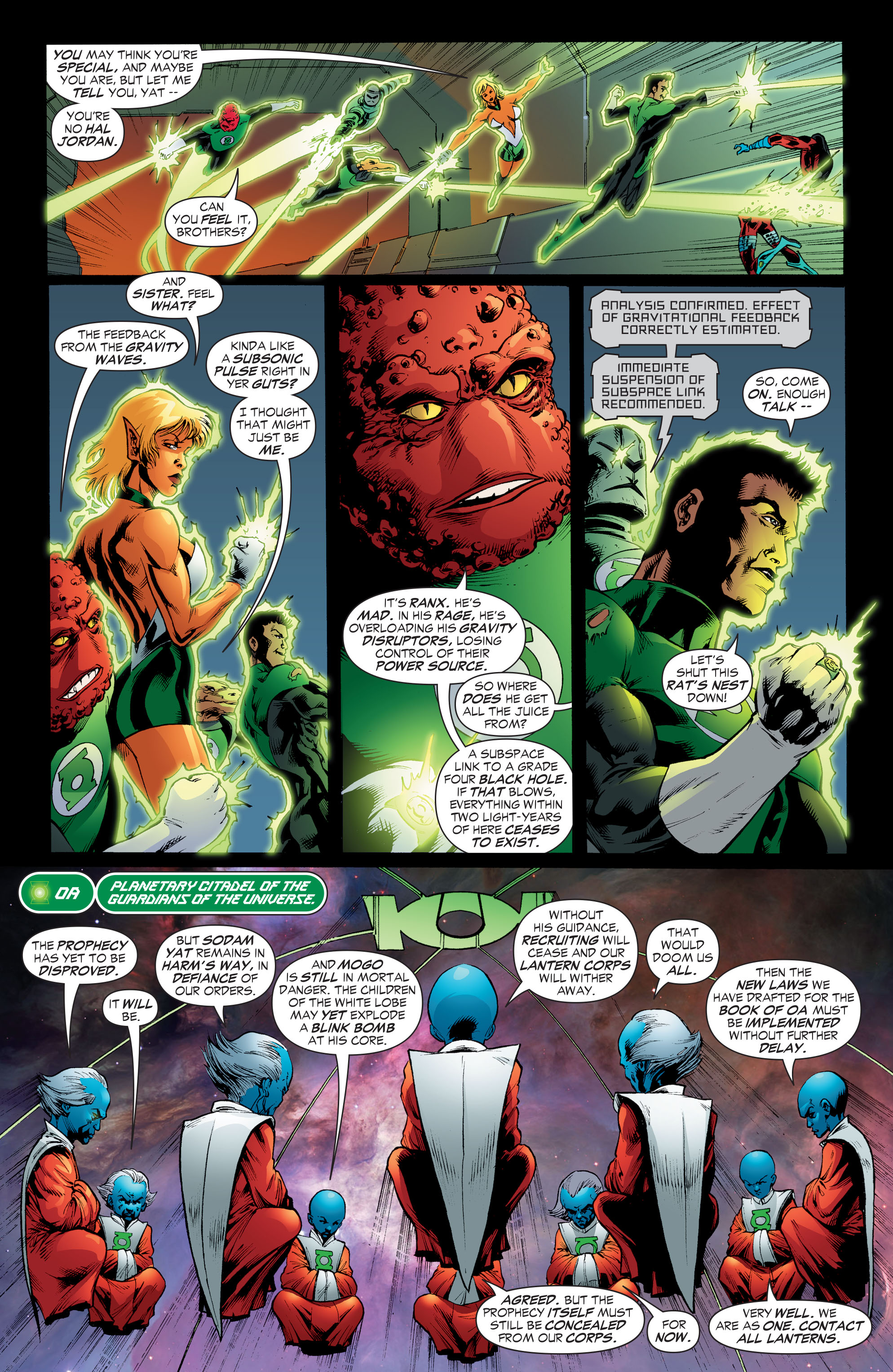 Read online Green Lantern by Geoff Johns comic -  Issue # TPB 3 (Part 2) - 96