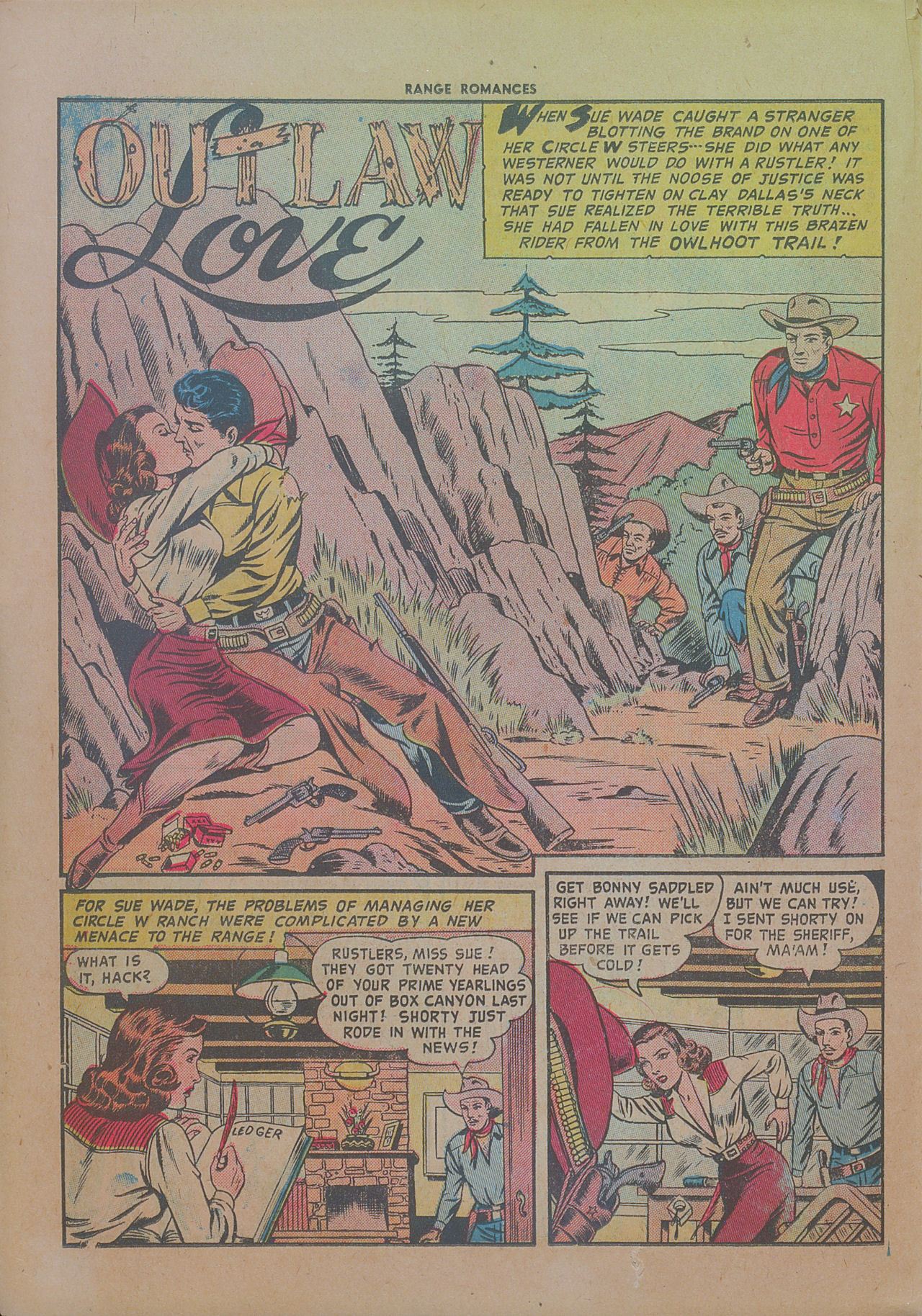 Read online Range Romances comic -  Issue #1 - 18