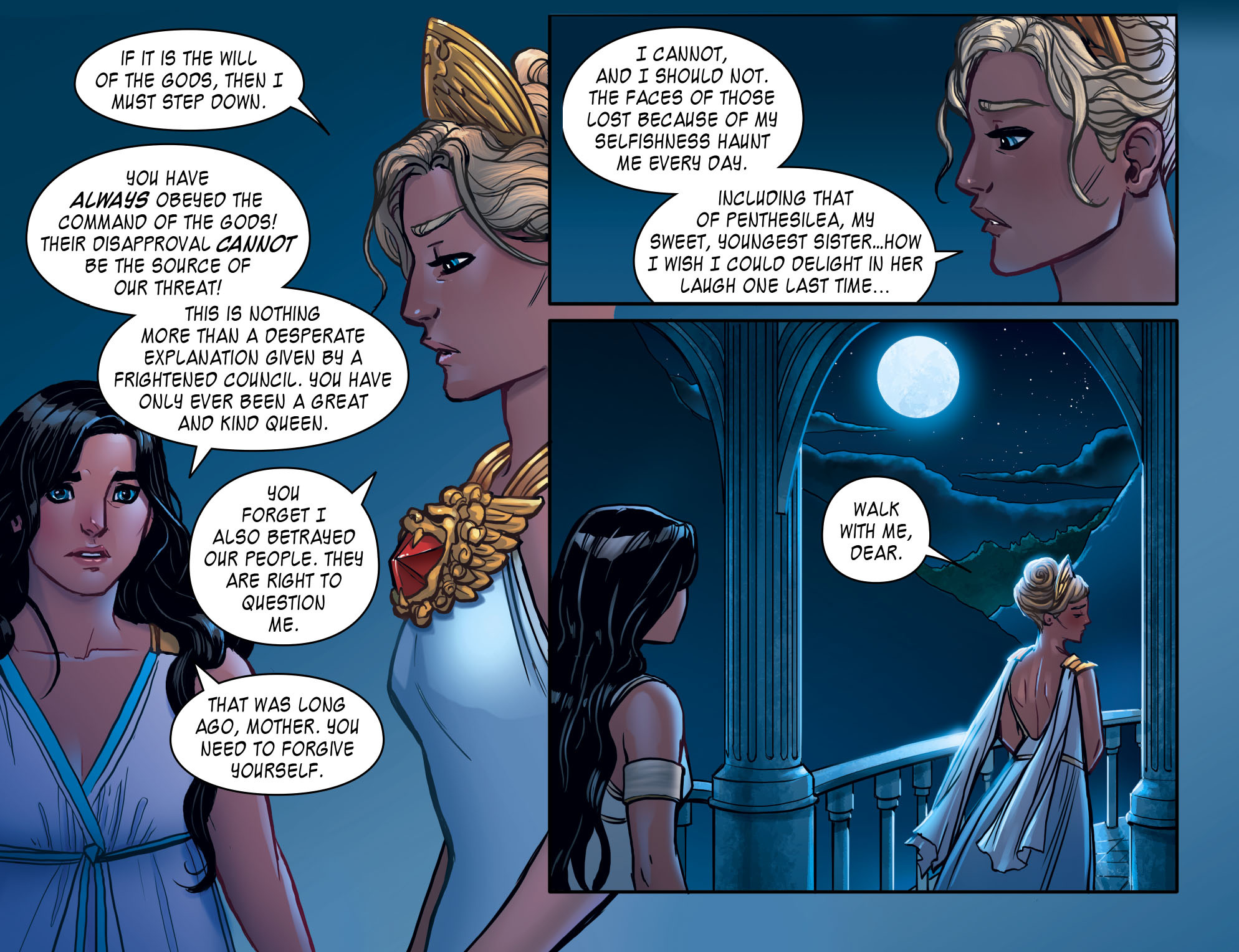 Read online The Legend of Wonder Woman (2015) comic -  Issue #5 - 13