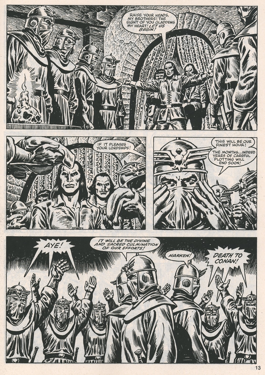 The Savage Sword Of Conan issue 116 - Page 13