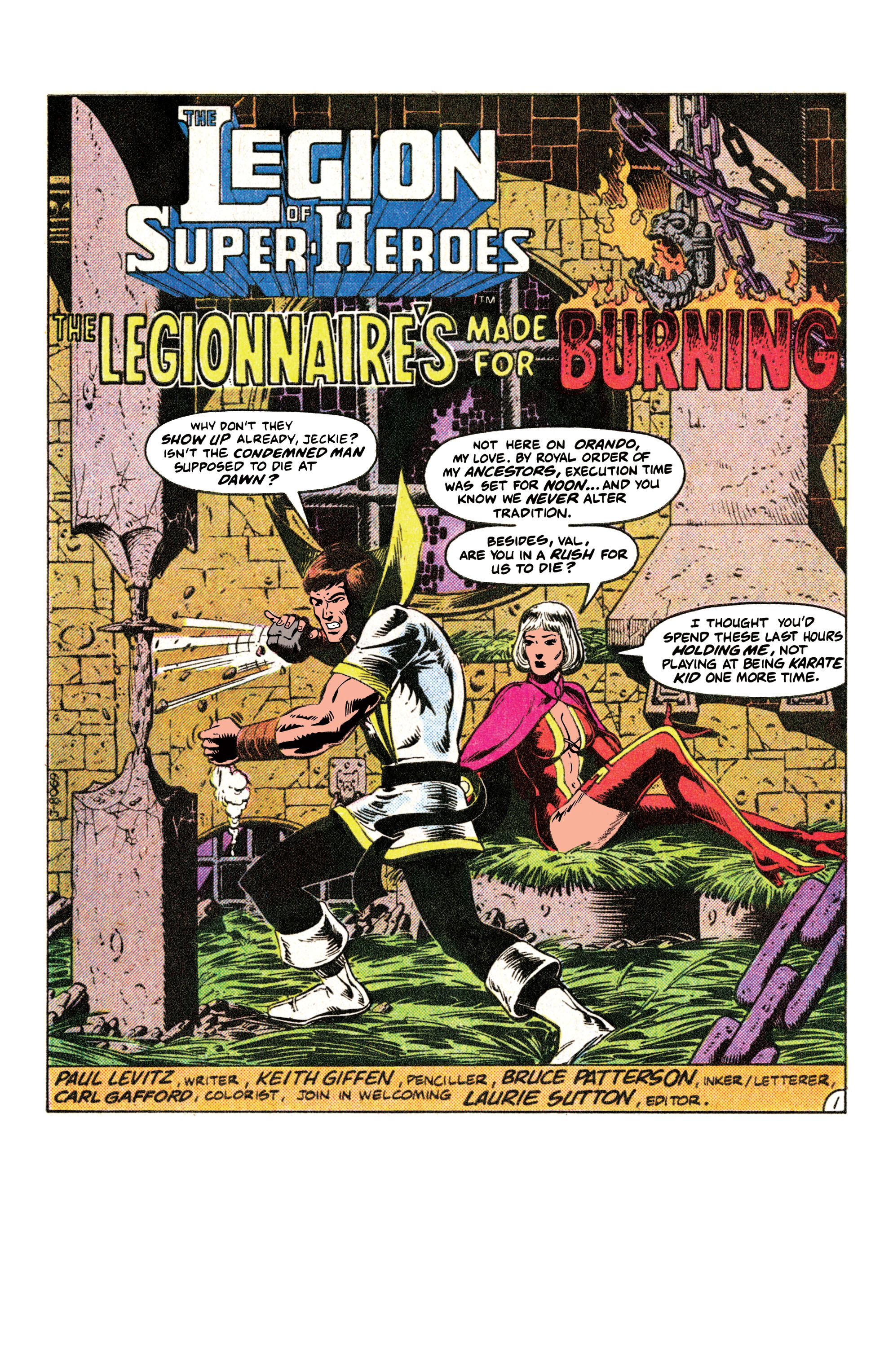 Read online Legion of Super-Heroes (1980) comic -  Issue #288 - 2