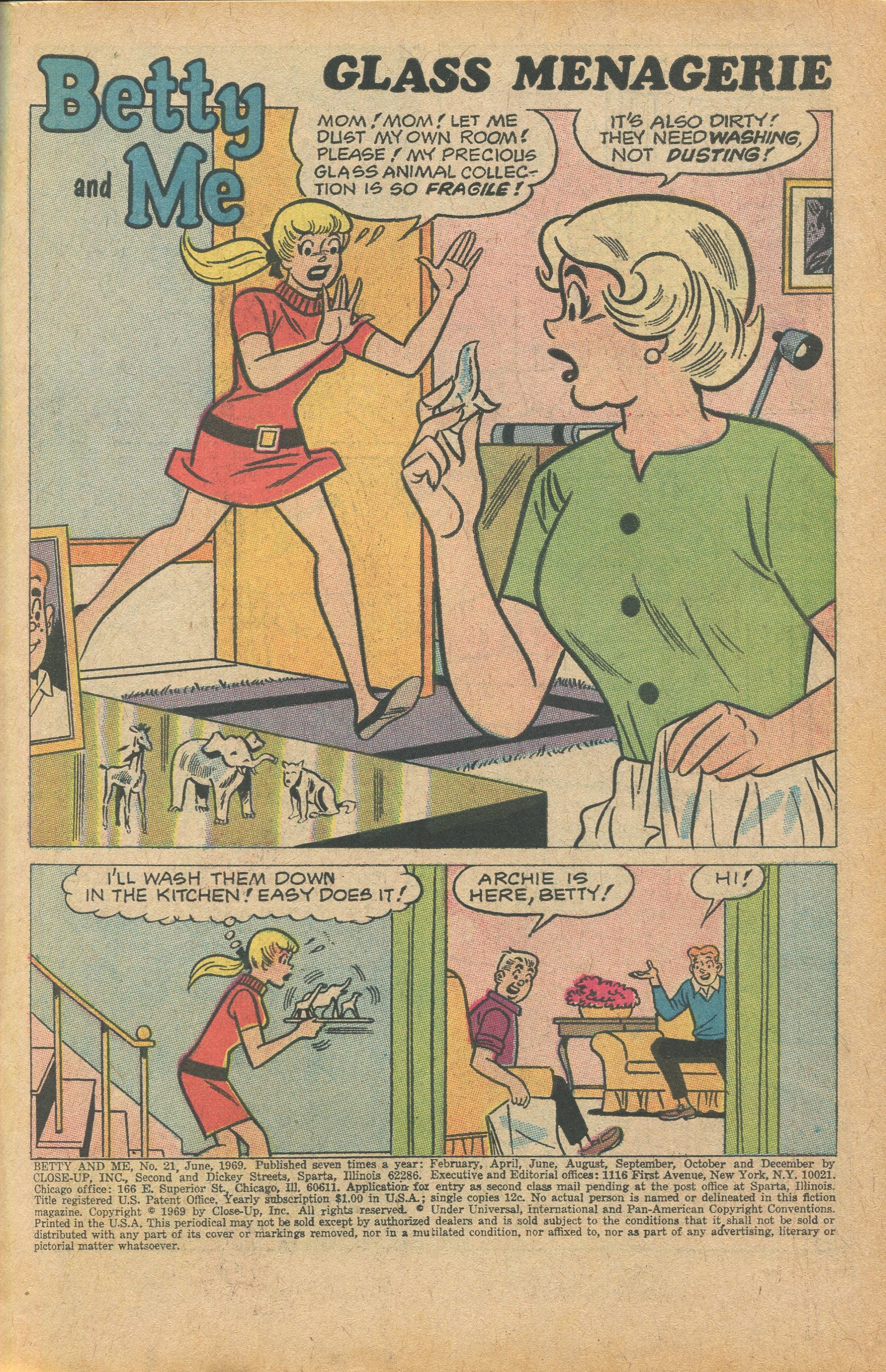 Read online Betty and Me comic -  Issue #21 - 3
