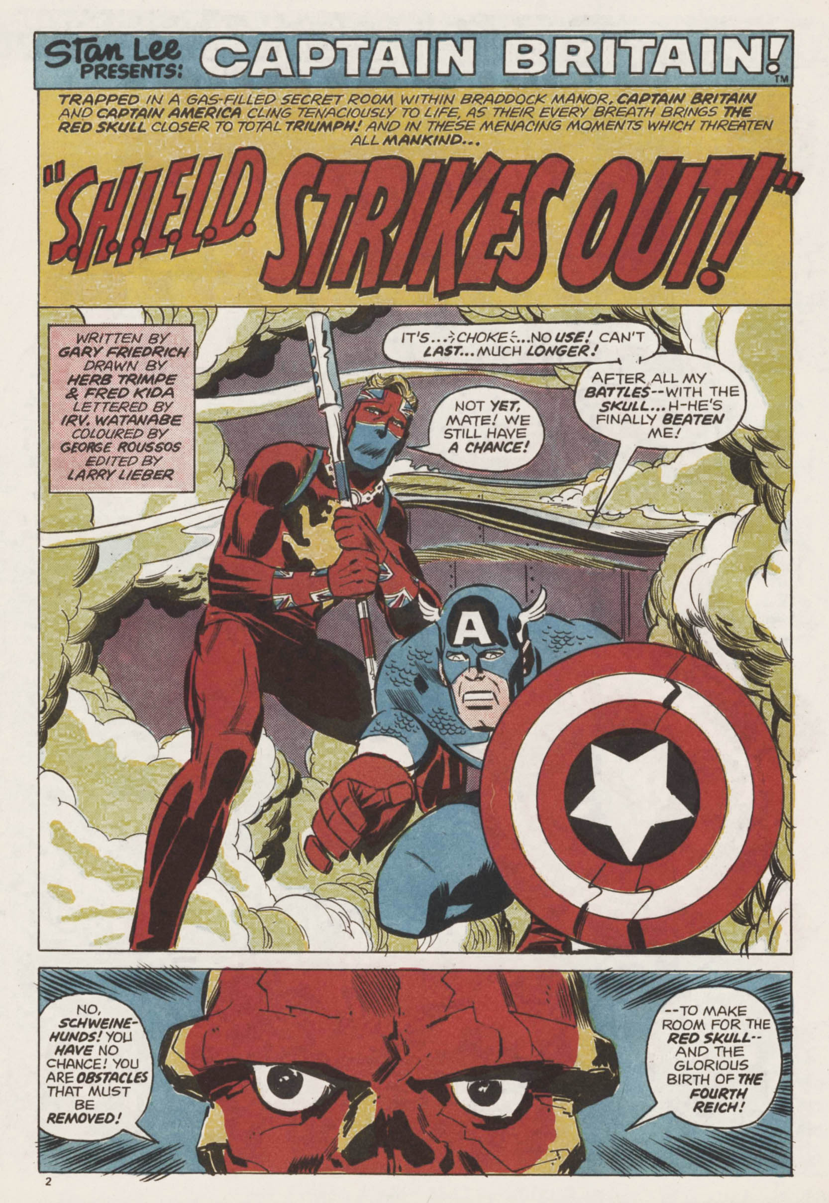 Read online Captain Britain (1976) comic -  Issue #18 - 2