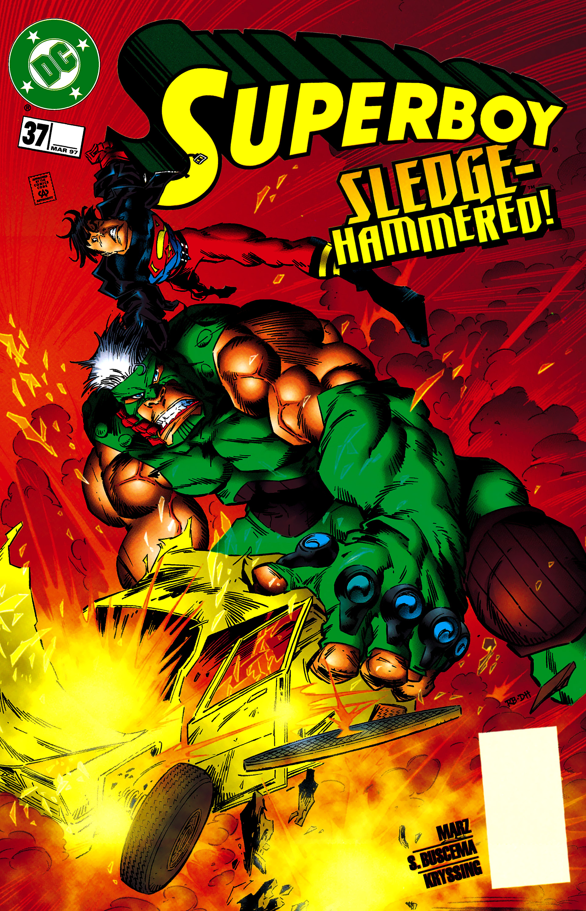 Read online Superboy (1994) comic -  Issue #37 - 1