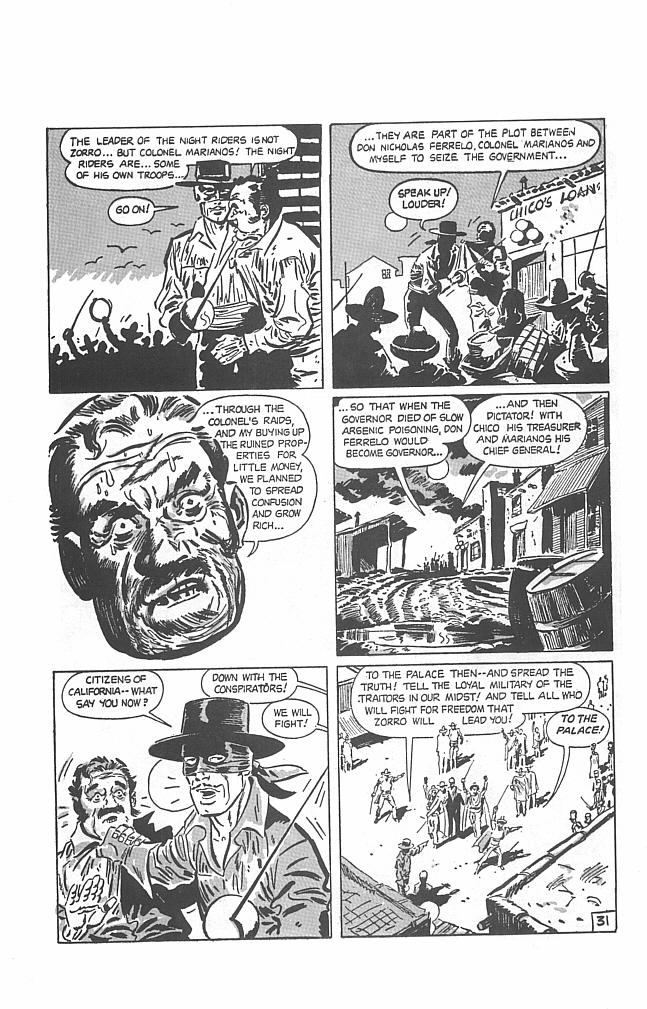 Read online The Sword Of Zorro comic -  Issue # Full - 34