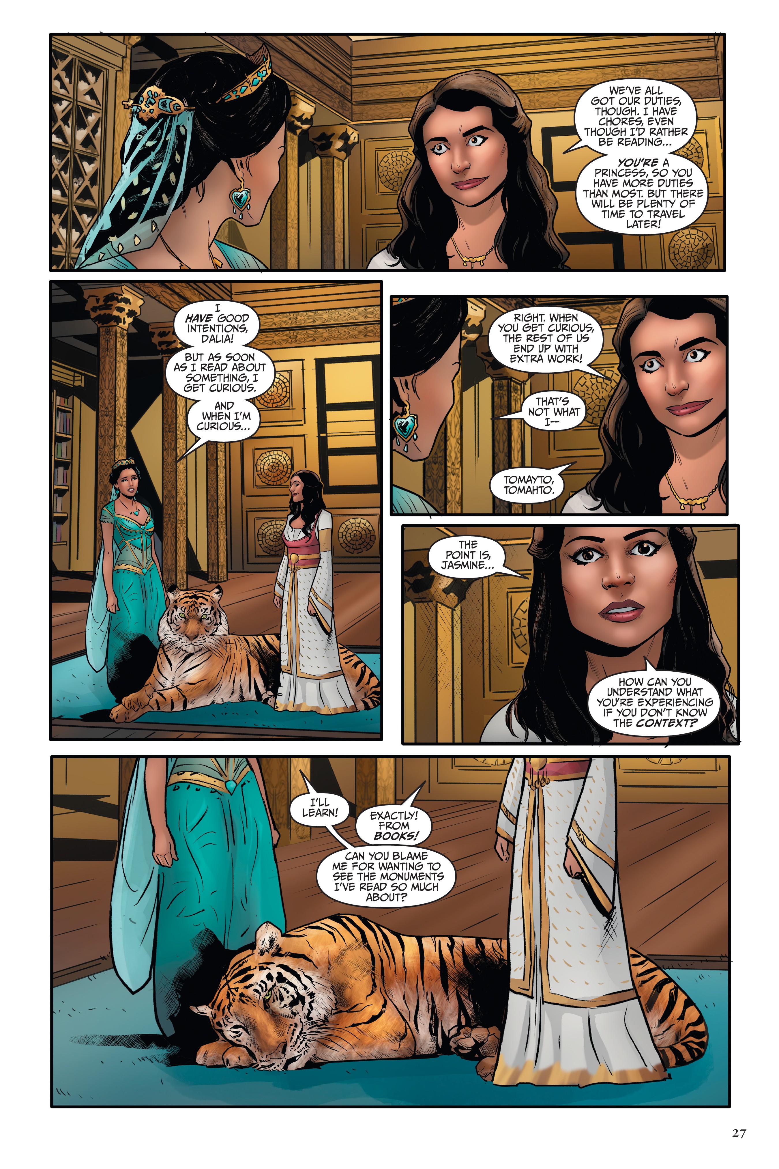 Read online Disney Aladdin: Four Tales of Agrabah comic -  Issue # TPB - 27