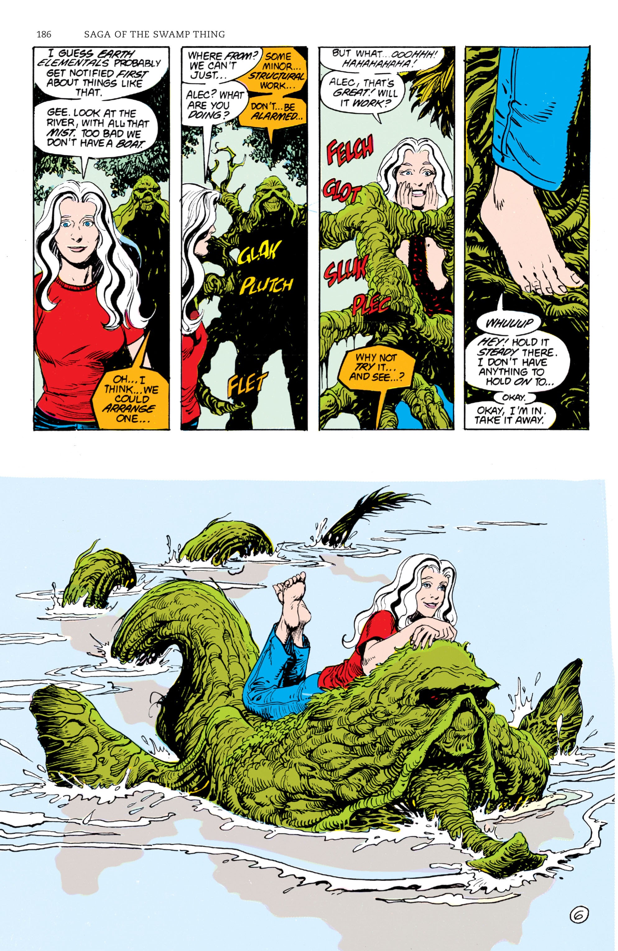 Read online Saga of the Swamp Thing comic -  Issue # TPB 6 (Part 2) - 76