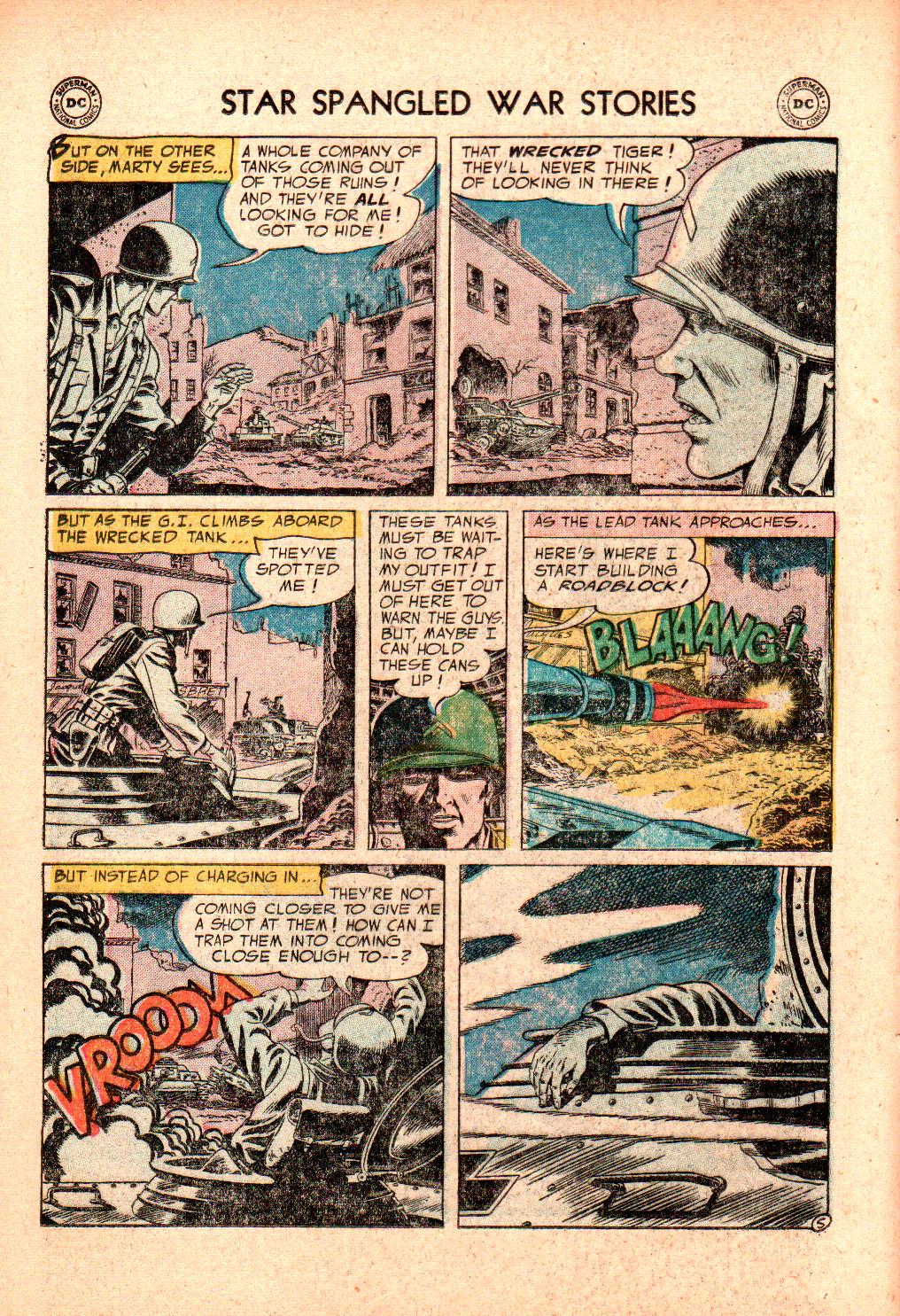 Read online Star Spangled War Stories (1952) comic -  Issue #42 - 16