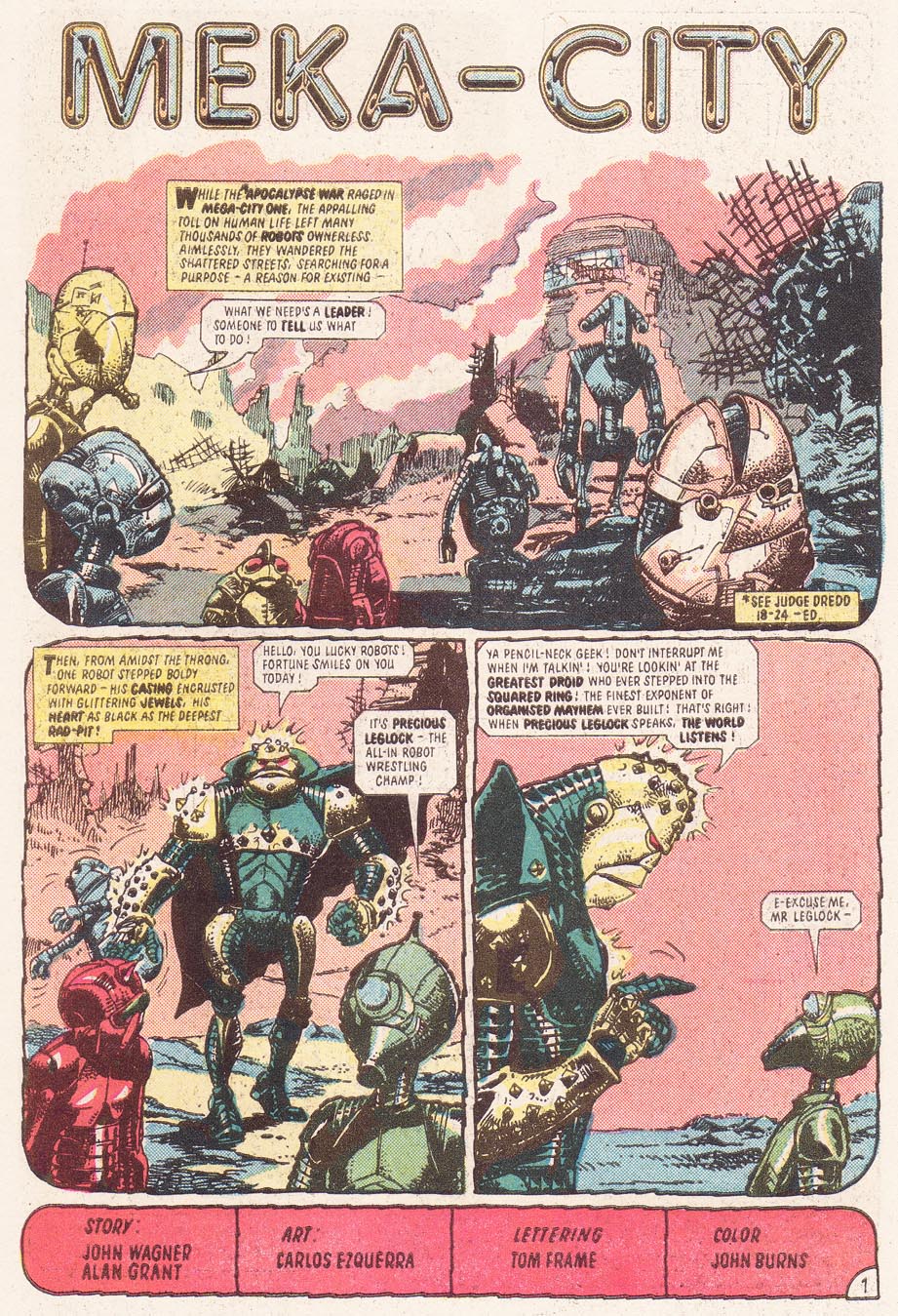 Read online Judge Dredd (1983) comic -  Issue #30 - 3