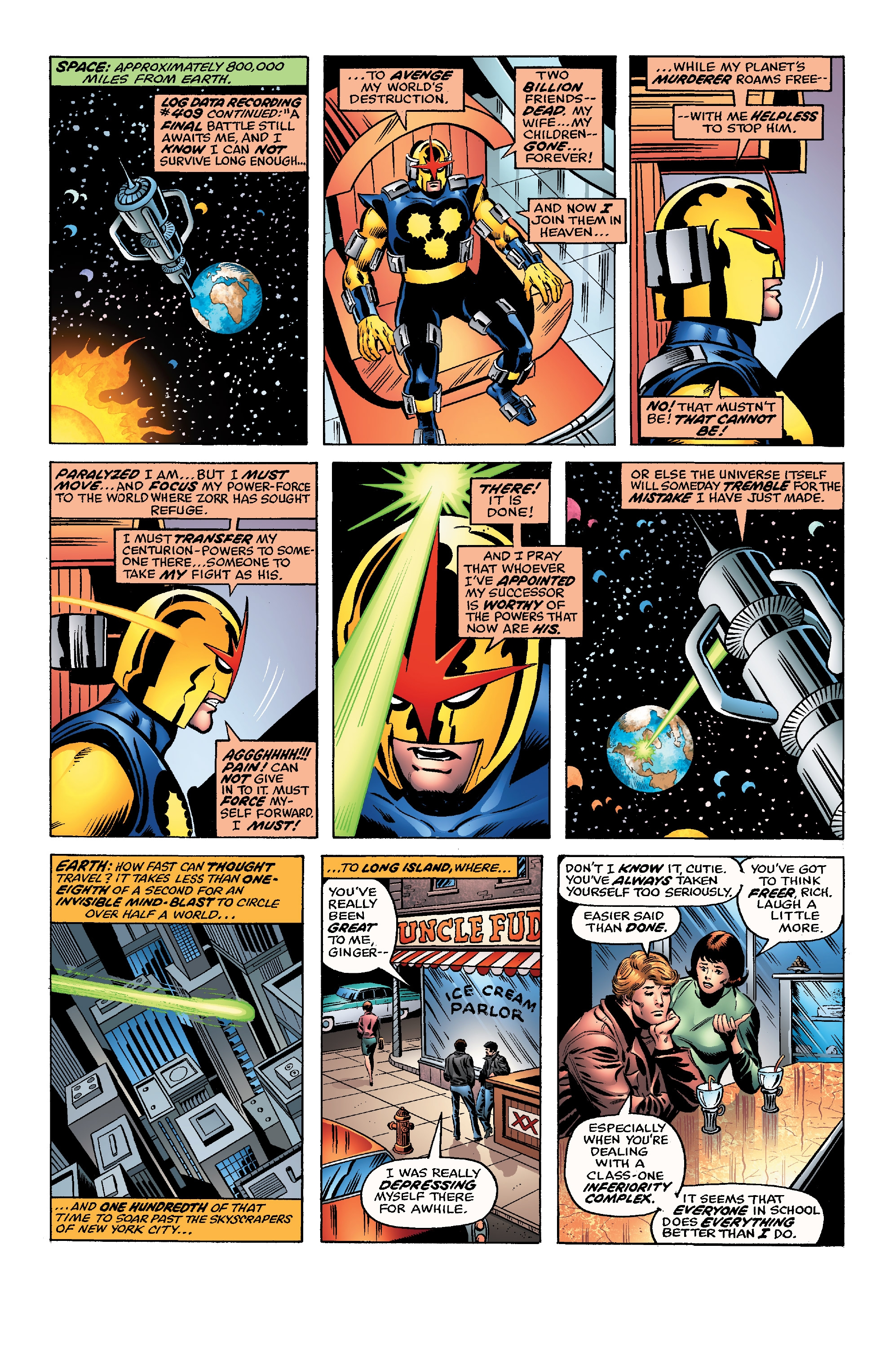 Read online Nova: Origin of Richard Rider comic -  Issue # Full - 9