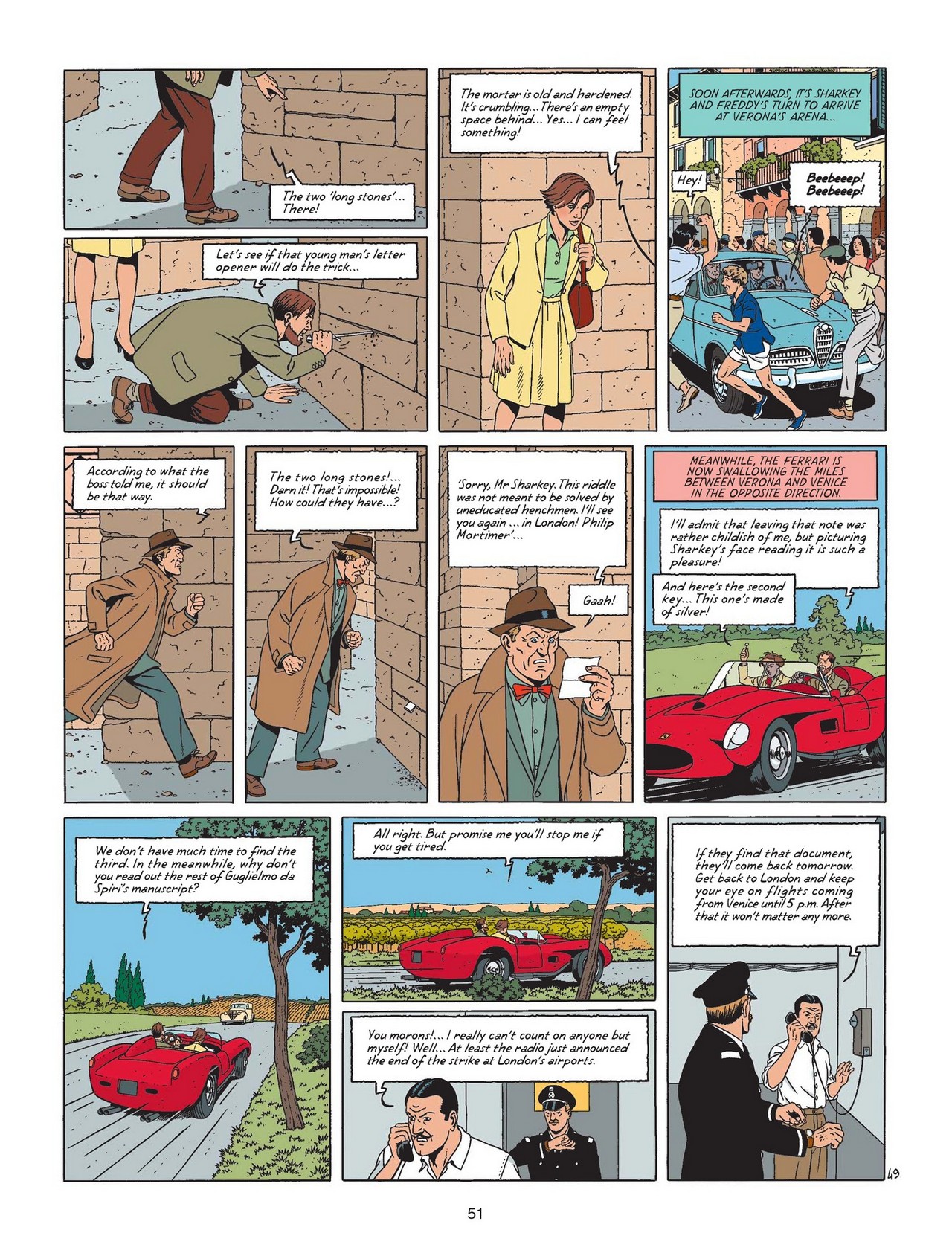 Read online Blake & Mortimer comic -  Issue #24 - 52