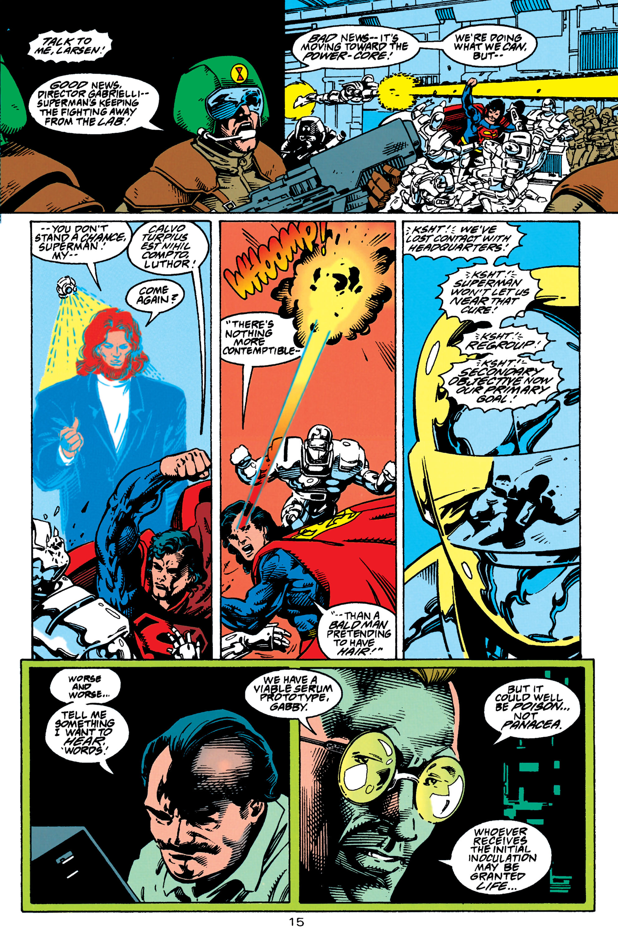 Read online Adventures of Superman (1987) comic -  Issue #513 - 16