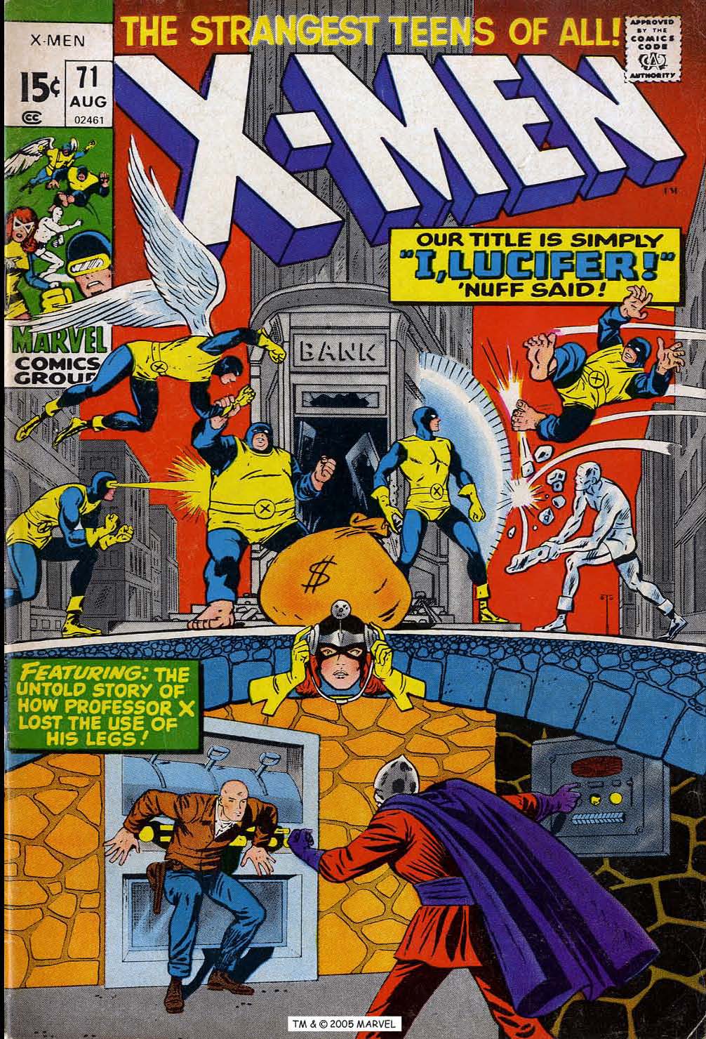 Read online Uncanny X-Men (1963) comic -  Issue #71 - 1